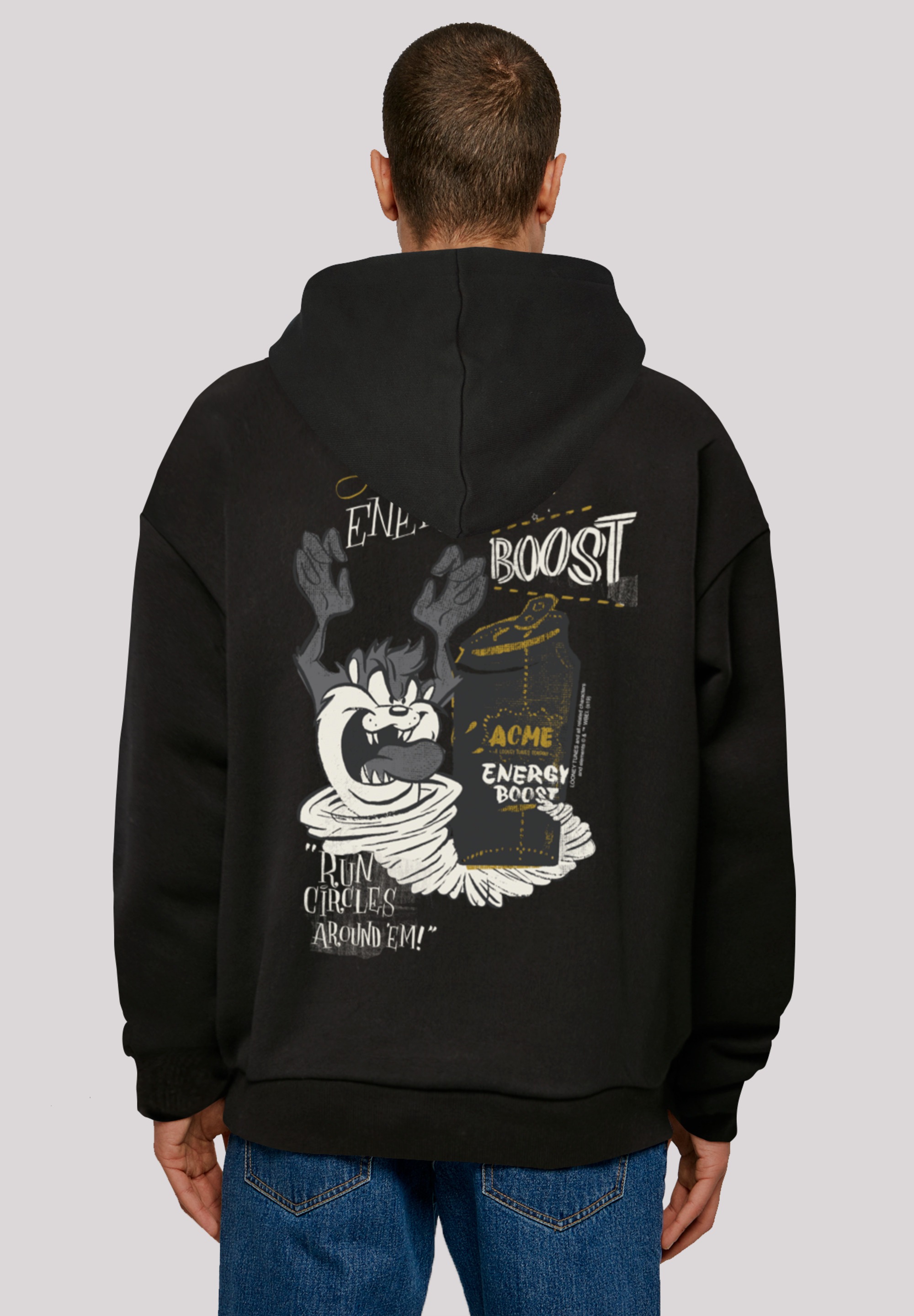 F4NT4STIC Kapuzenpullover "Looney Tunes Taz Energy Boost", Print