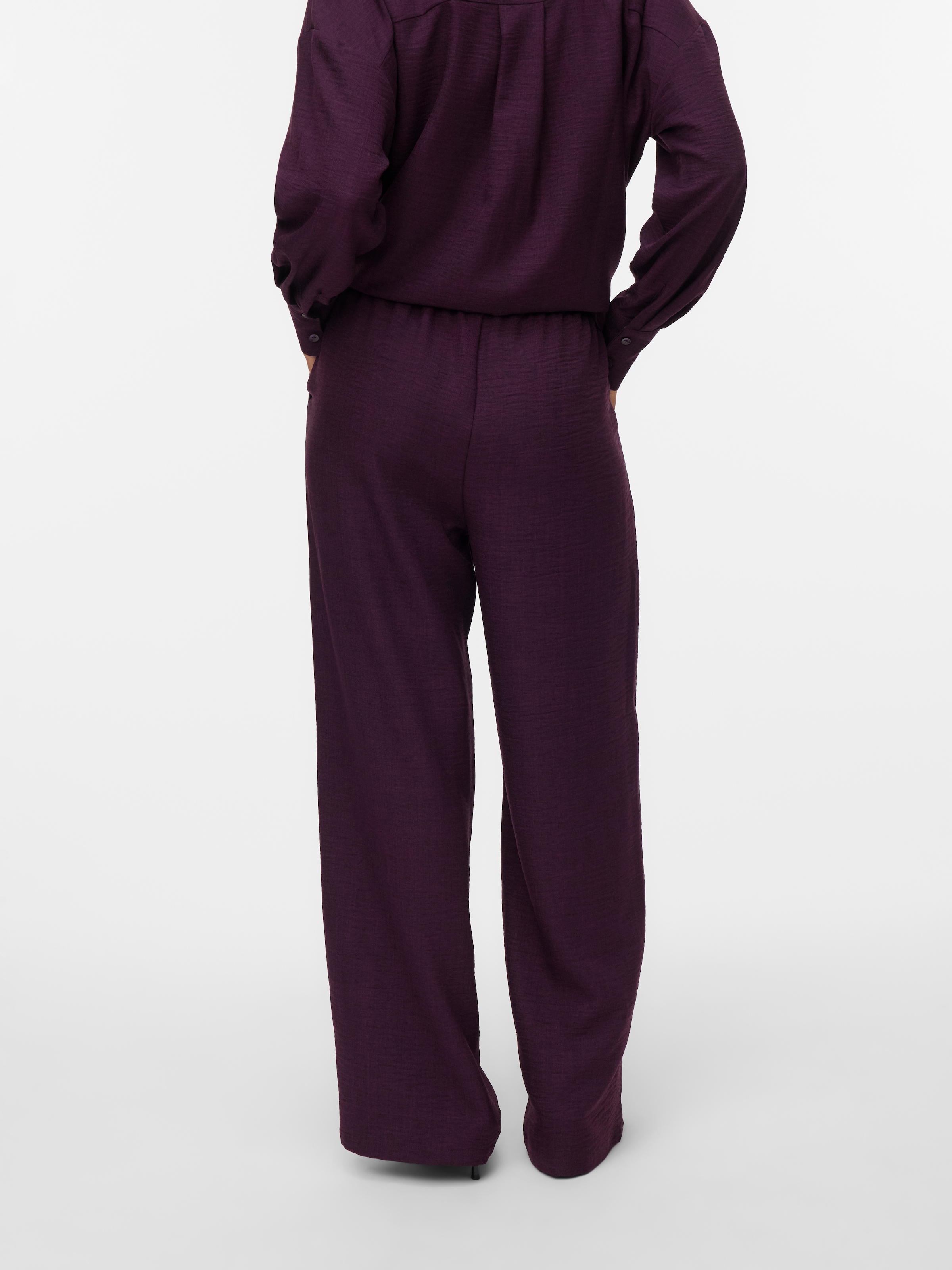 Vero Moda Schlupfhose »VMMELANEY HW LOOSE PANT WVN GA NOOS«, Sommerhose
