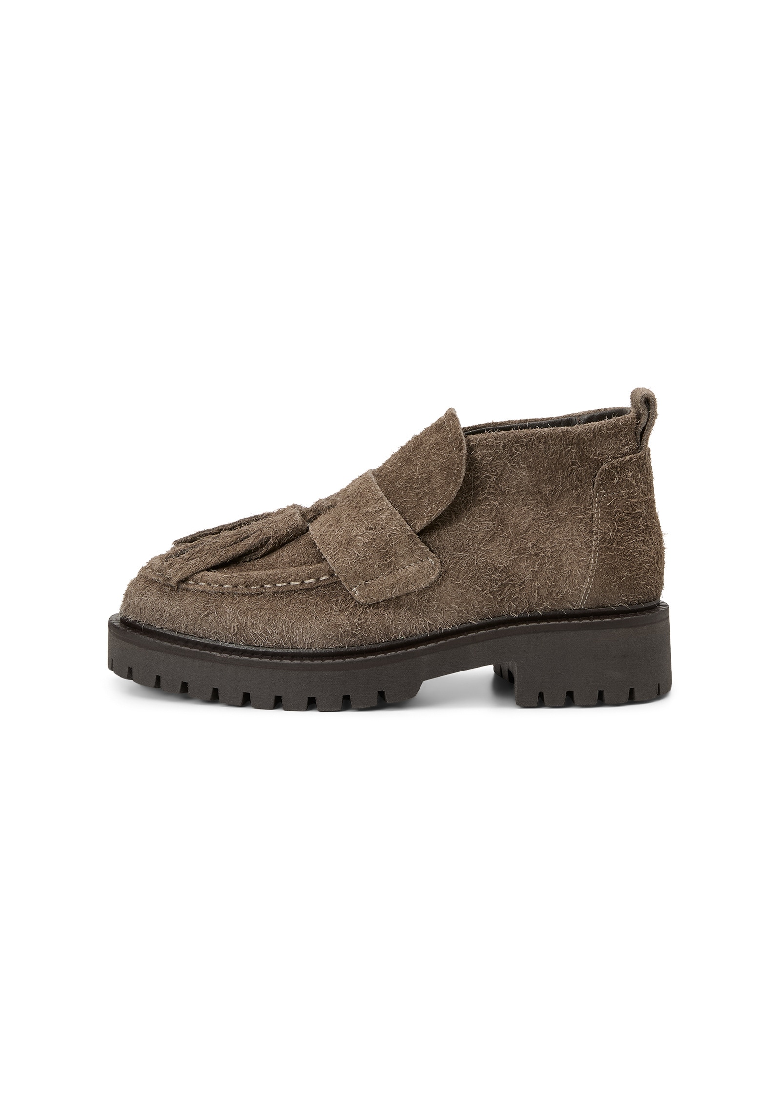 Marc O'Polo Stiefelette »aus geöltem Veloursleder«