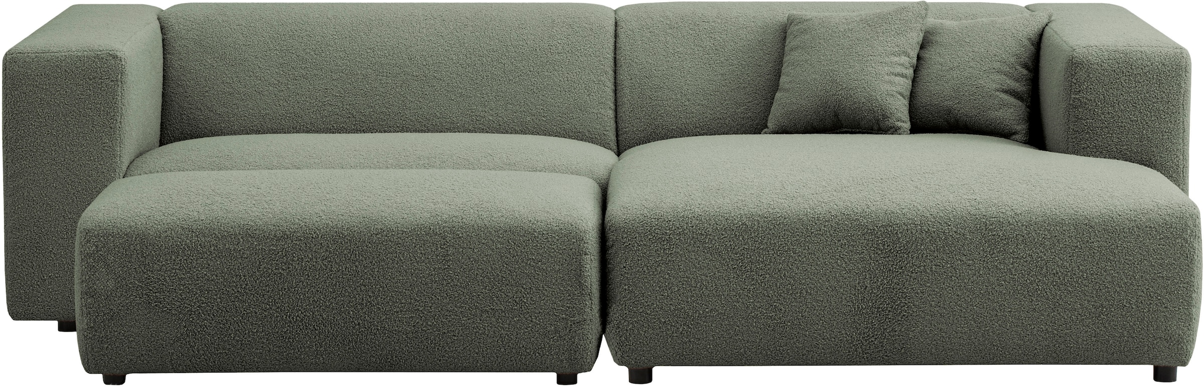 Home affaire Polsterecke "BAKELS, Ecksofa-Set mit Hocker, L-Form mit Schlaf günstig online kaufen