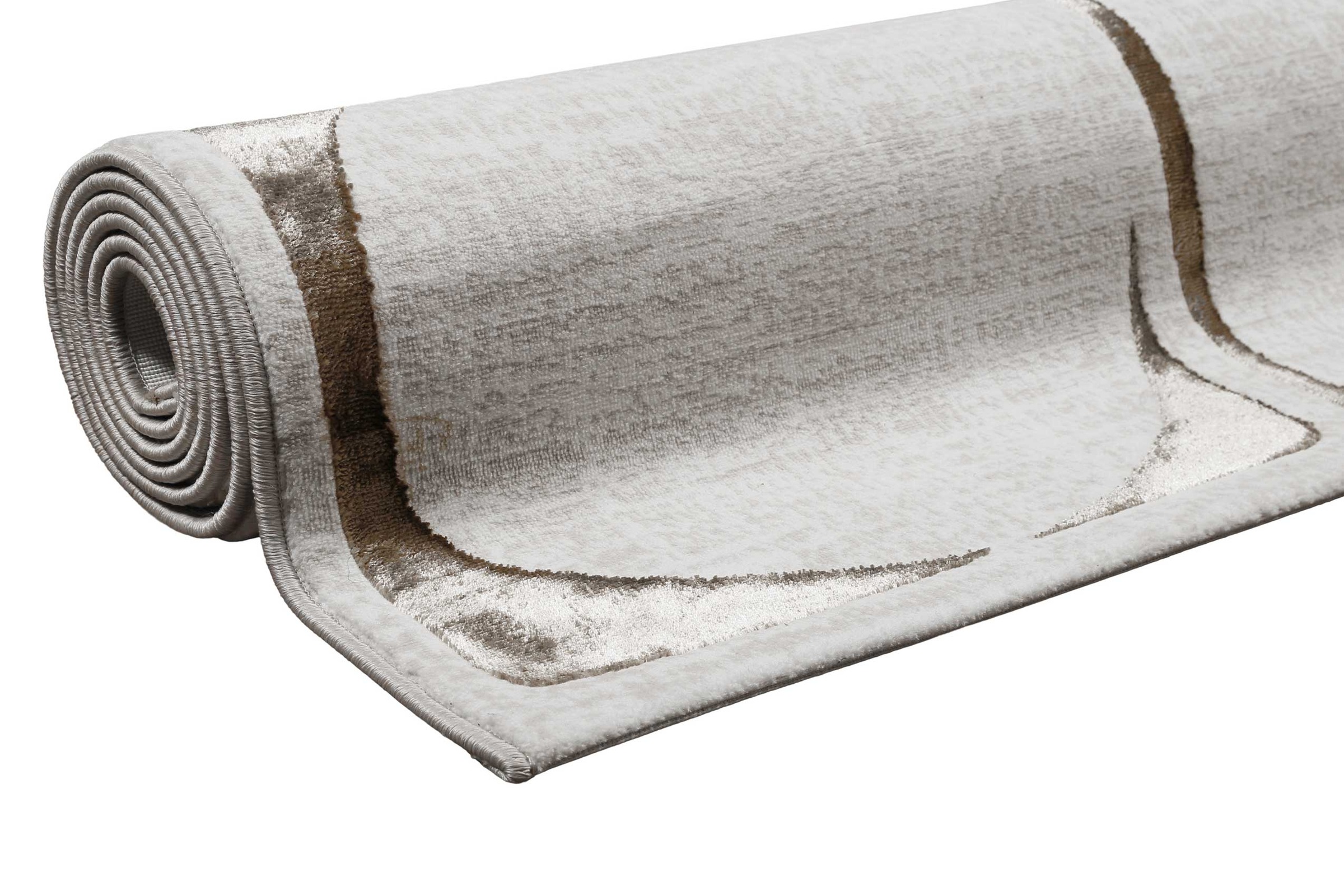 Teppich ESPRIT "Nelle", beige, B:80cm H:8mm L:150cm, Polypropylen, Teppiche, Teppich, Kurzflorteppich, gewebt, geometrisch, modern, Wohnzimmer, abstrakt 3