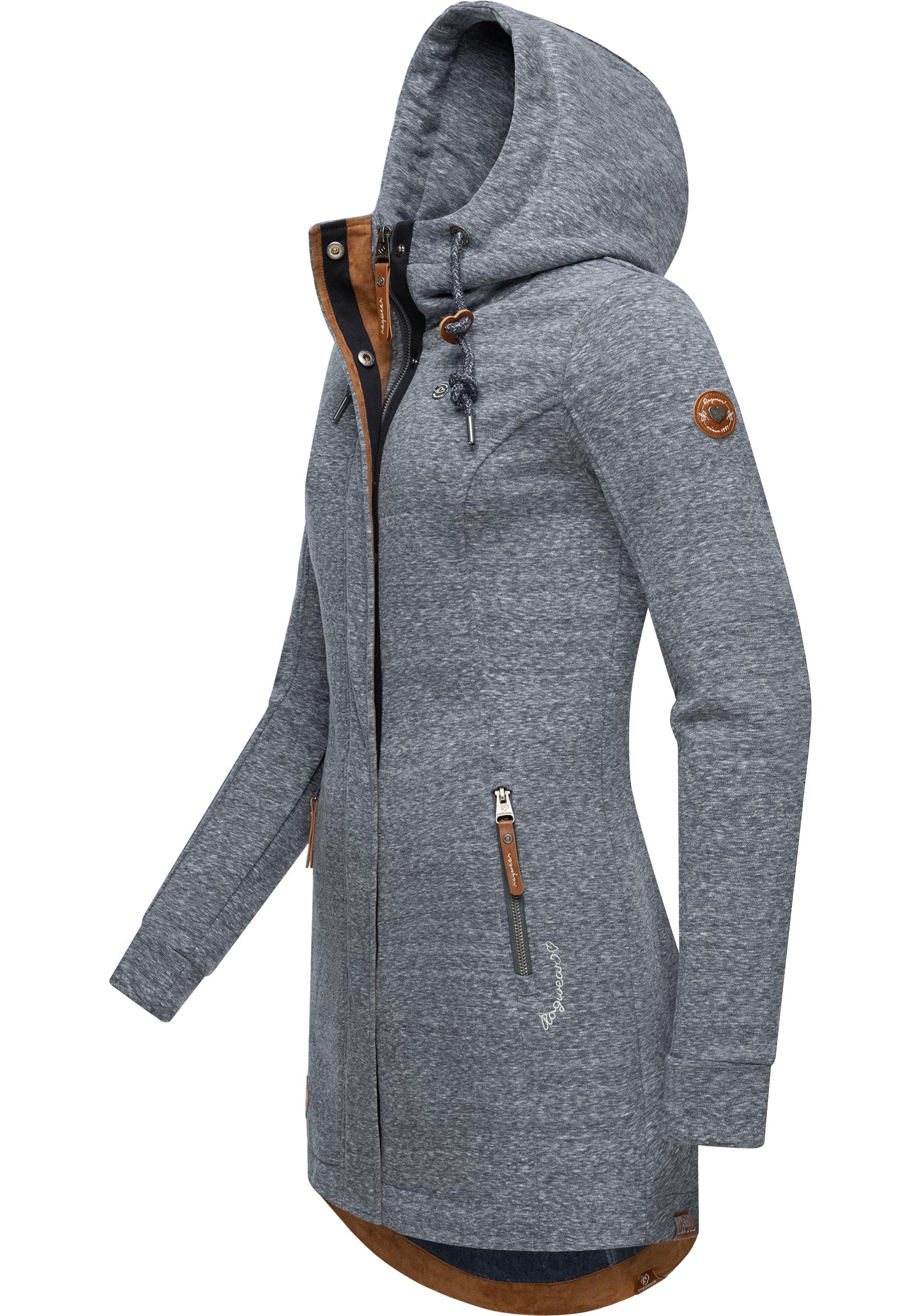 Ragwear Langjacke "Letty Intl.", mit Kapuze, Sportliche Kapuzenjacke mit Ku günstig online kaufen