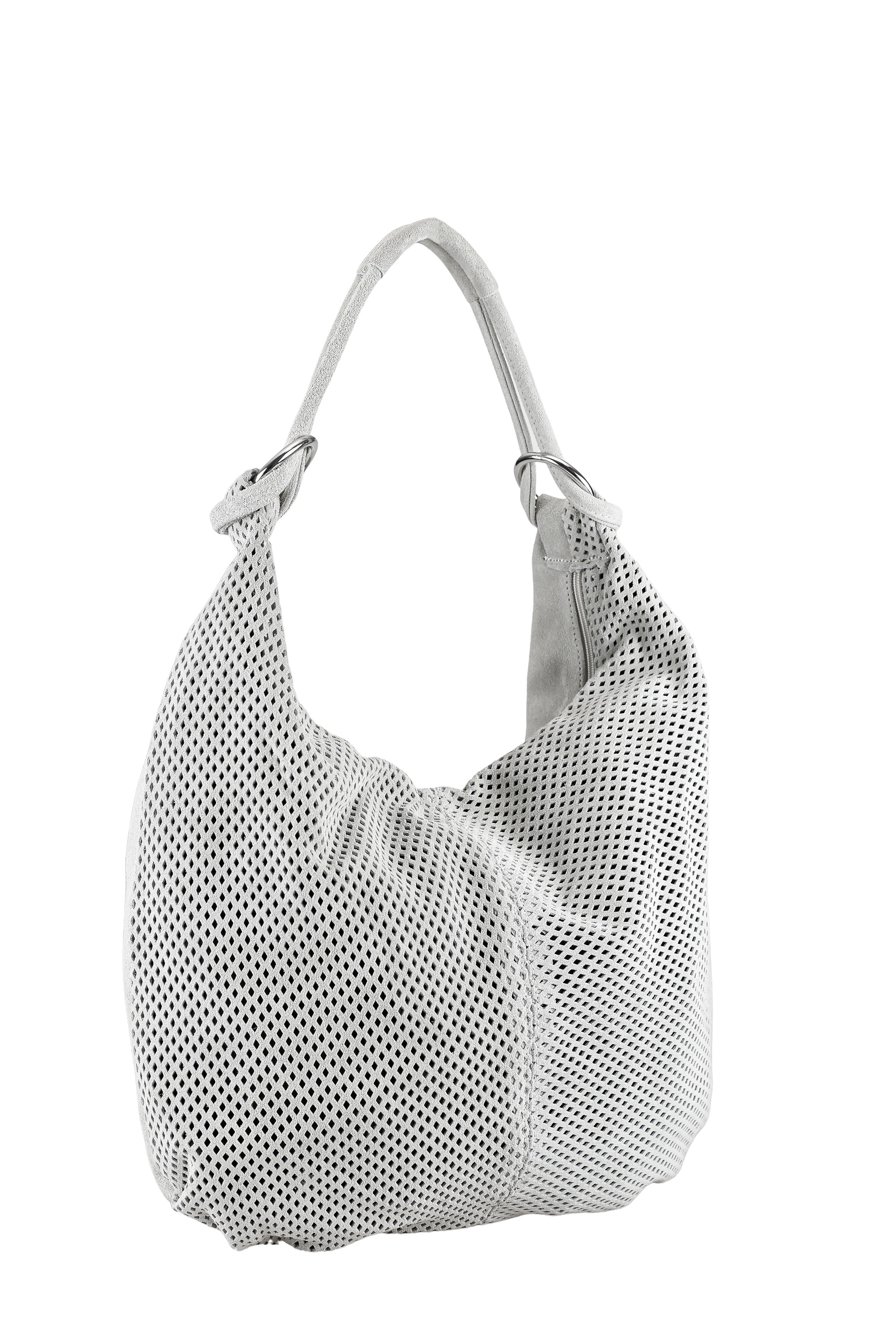 COLLEZIONE ALESSANDRO Schultertasche "Midnight Luxe", aus Leder mit Laser-L günstig online kaufen