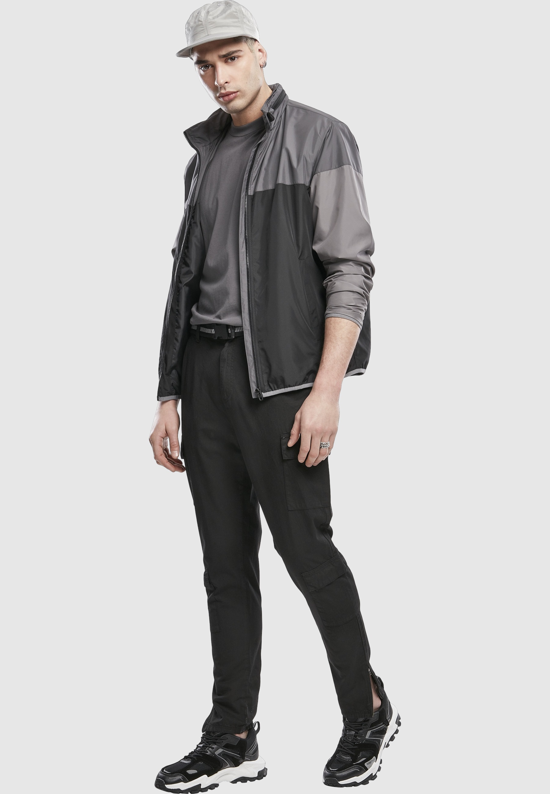 URBAN CLASSICS Cargohose »Urban Classics Herren Tapered Double Cargo Pants«