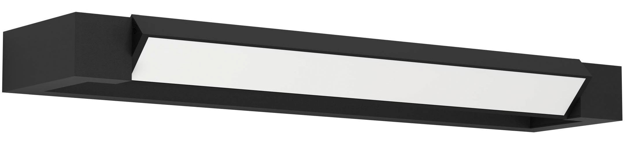 EGLO Spiegelleuchte »Gemiliana Spiegellampe, Wandleuchte aus Metall, IP44, Badezimmerlampe« LED-Modul 1 Stk. Neutralweiß