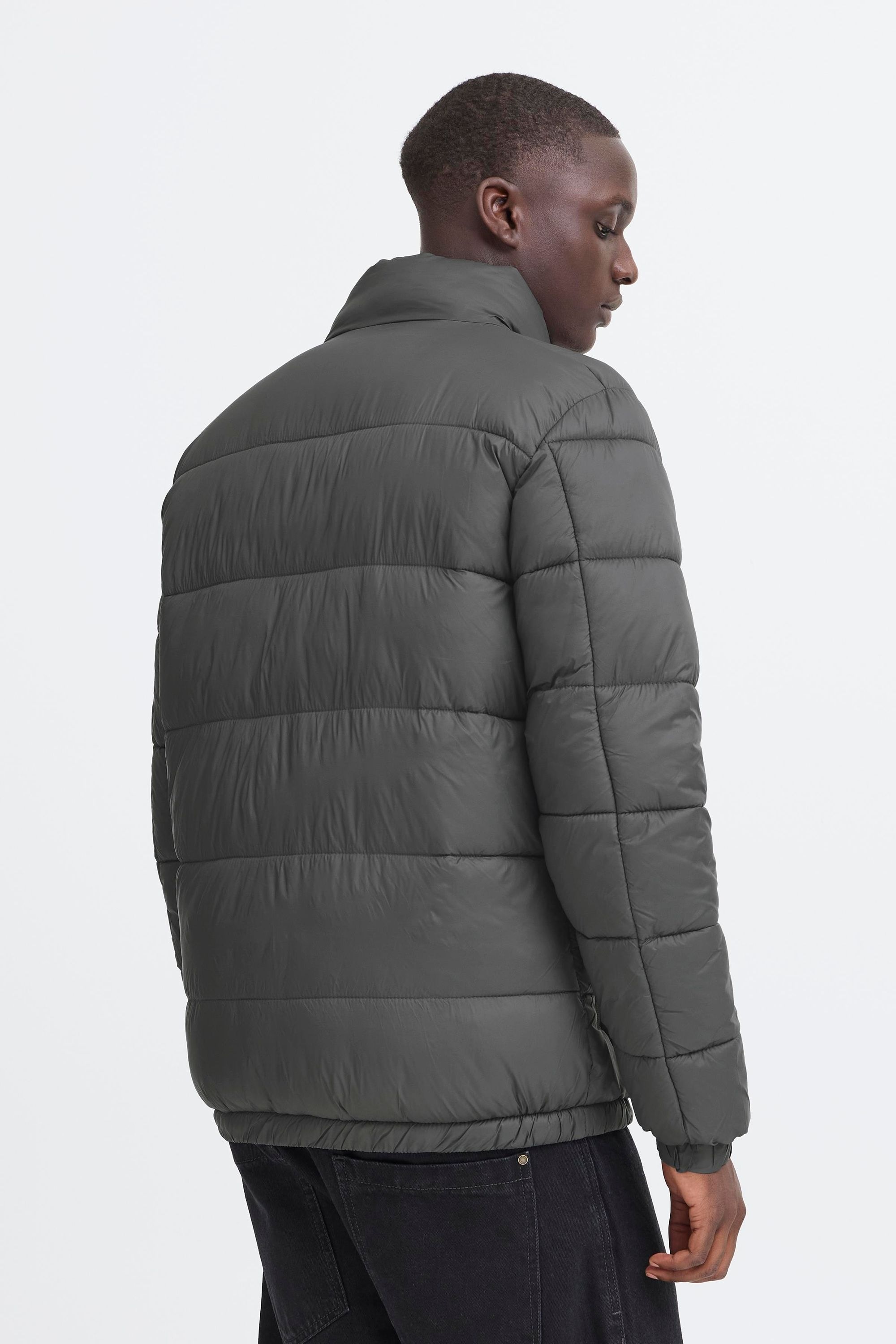 BLEND BHEIDEN Quilted Jacket Gray 3XL 3