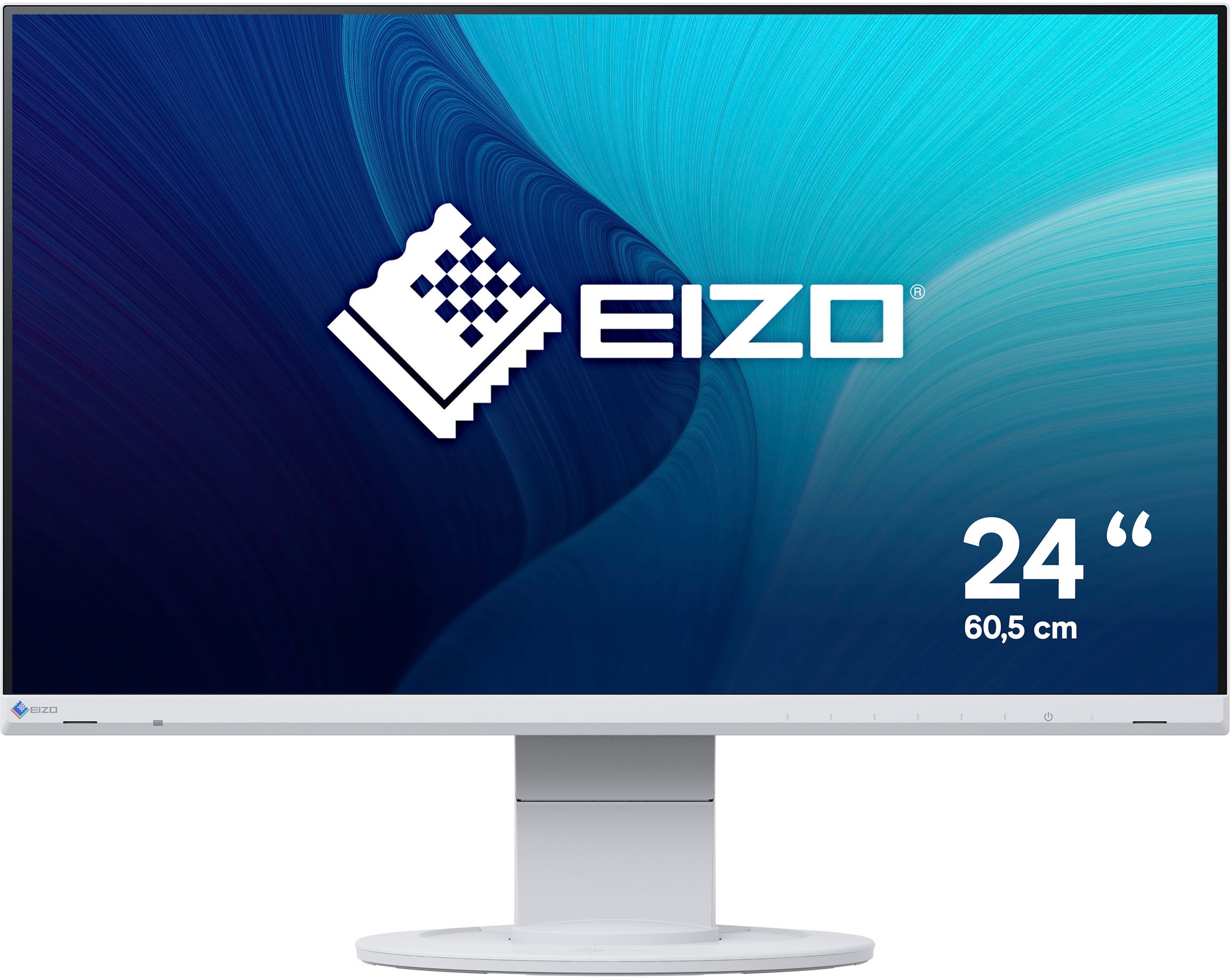 EIZO LED-Monitor "FlexScan EV2460", B:53,8cm H:32cm T:5,4cm, weiß, Monitore