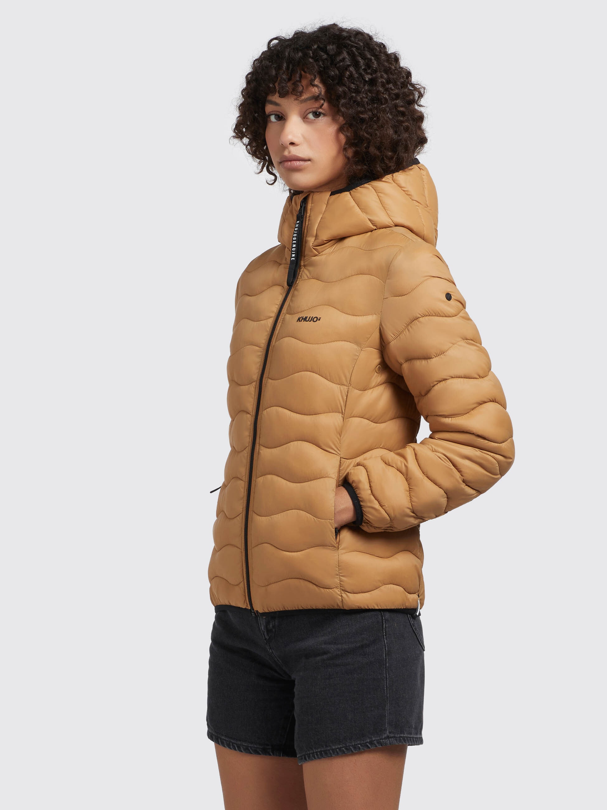 khujo Steppjacke »NANNA2«, mit Kapuze