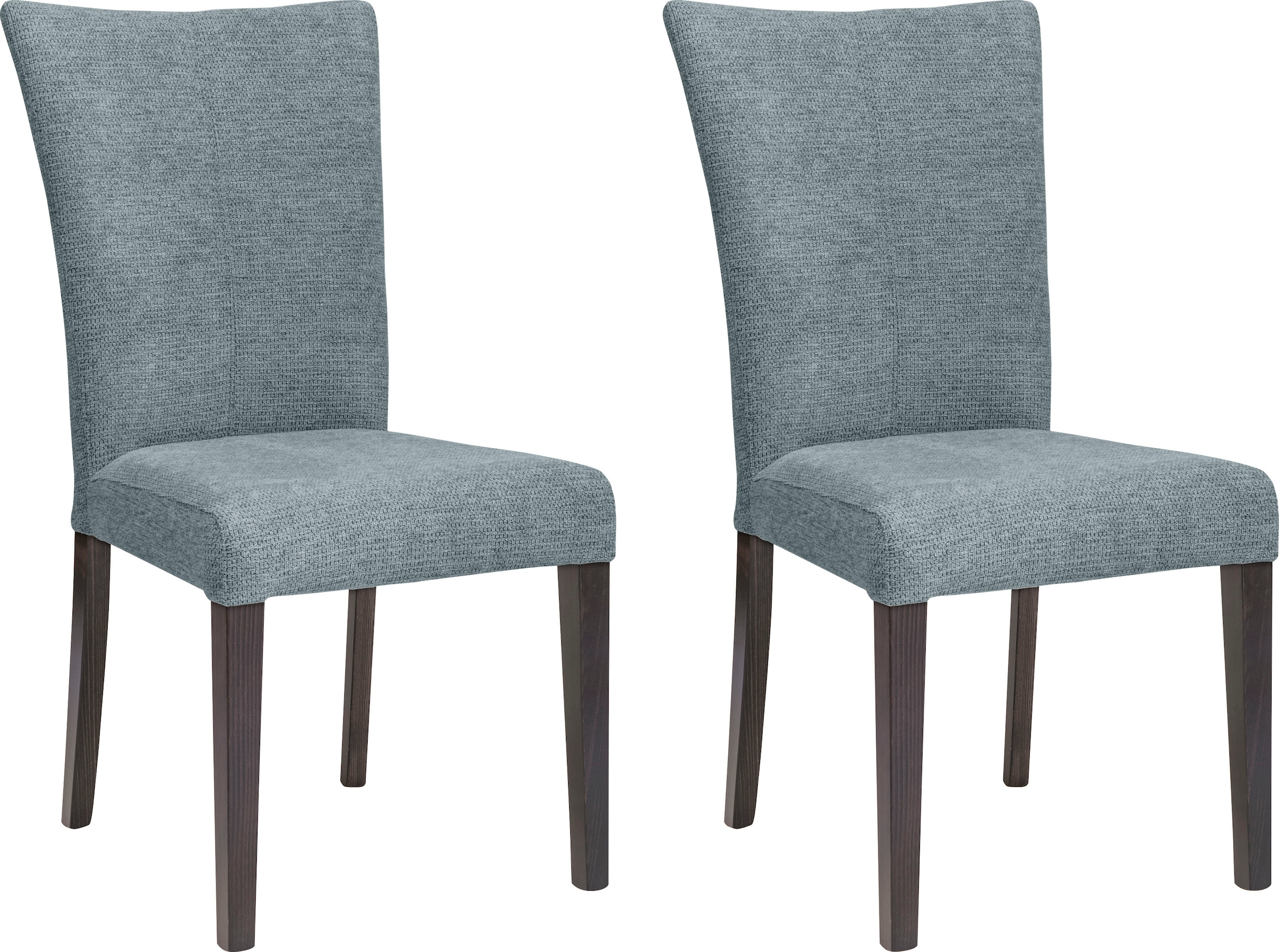 Home affaire 4-Fußstuhl "Aspen" (Set) 2 Stk.Beine aus massiver Buche, wenge günstig online kaufen