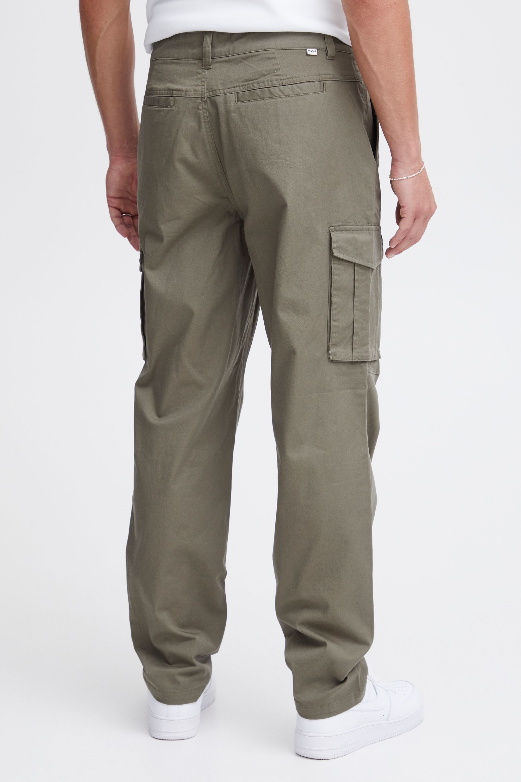 !solid SDJoe Cargo Trousers Dusty Olive 33/32 3