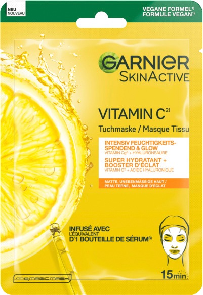GARNIER Tuchmaske »Vitamin C«