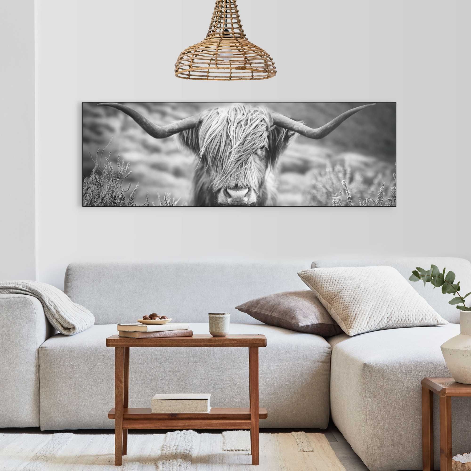 Reinders Wandbild "Highlander Bulle"