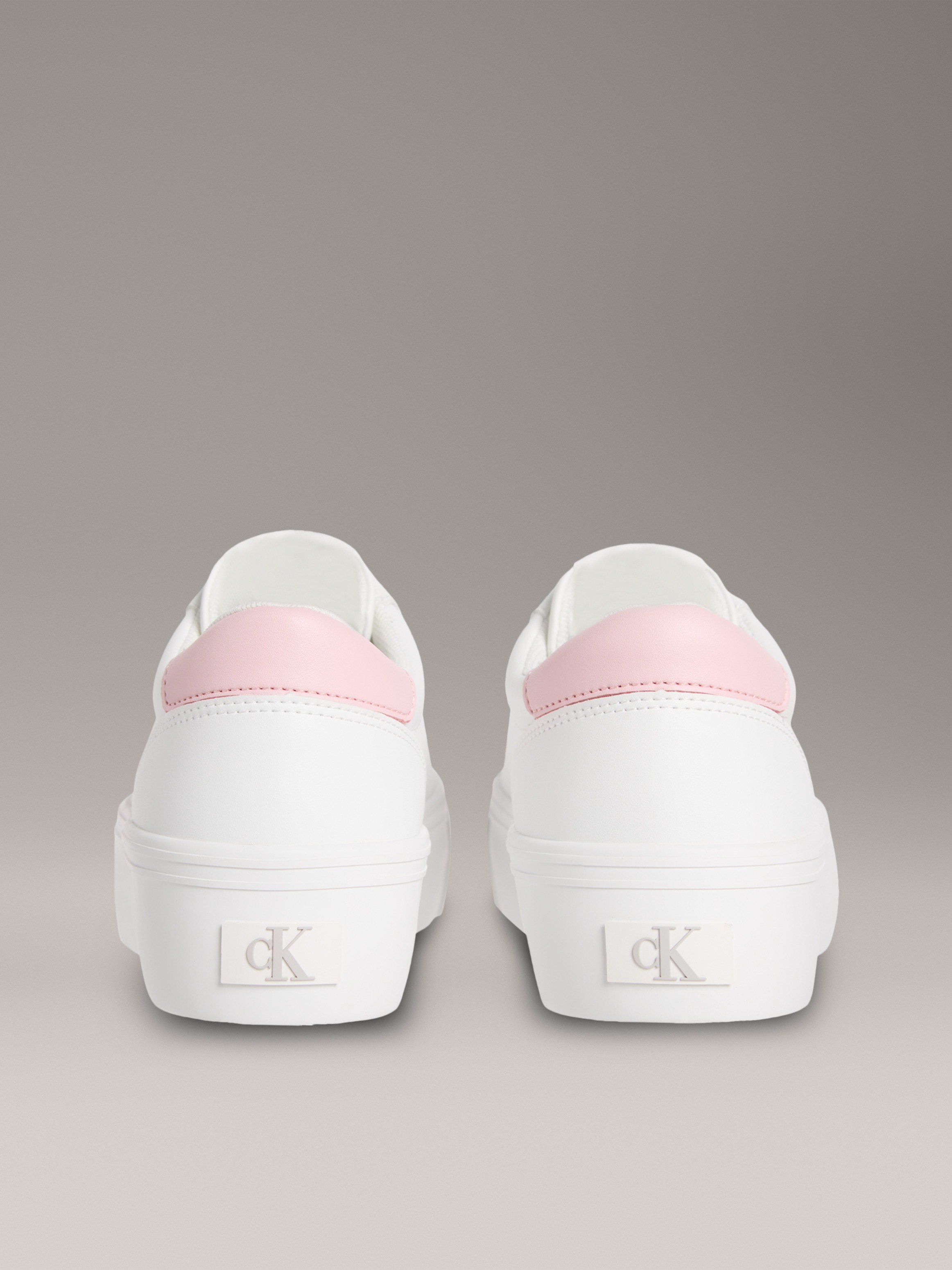 Calvin Klein Jeans Plateausneaker "VULC FLATF LTH LOGO TAG", Schnürschuh, H günstig online kaufen