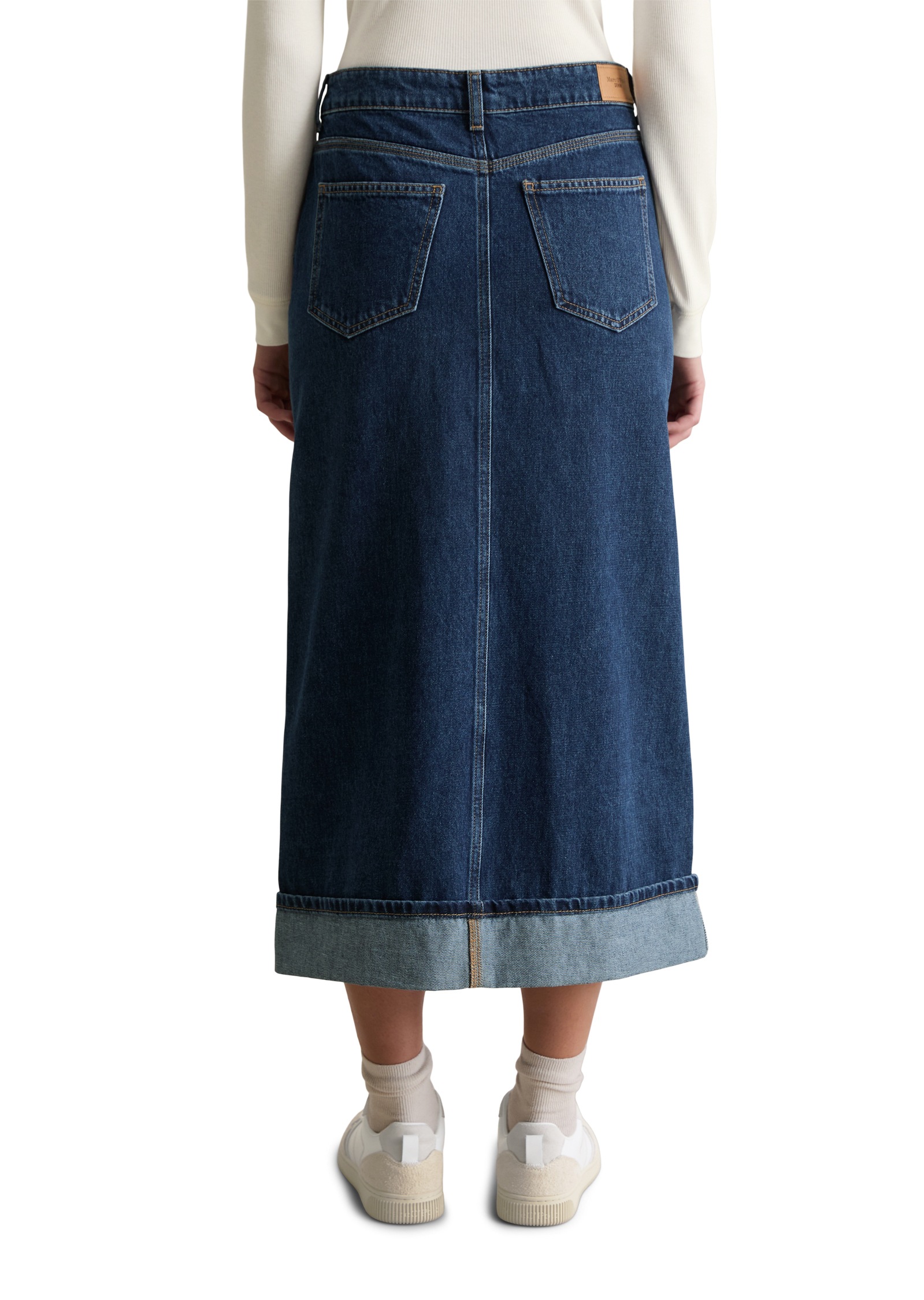 Marc O'Polo DENIM Jeansrock »aus Rigid Denim ohne Elasthan«