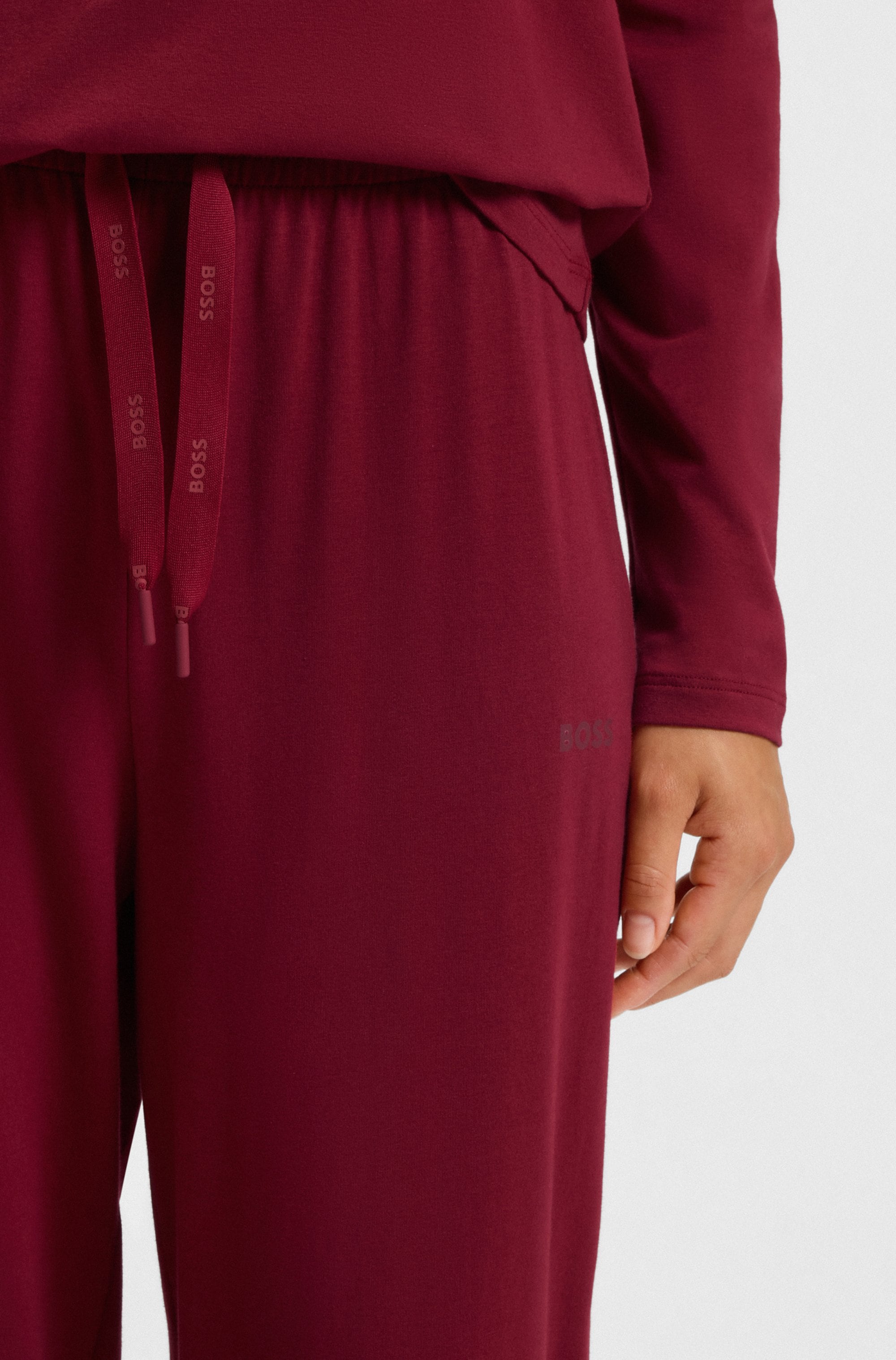 BOSS Pyjamahose »CI Pants«, mit BOSS Logoschriftzug