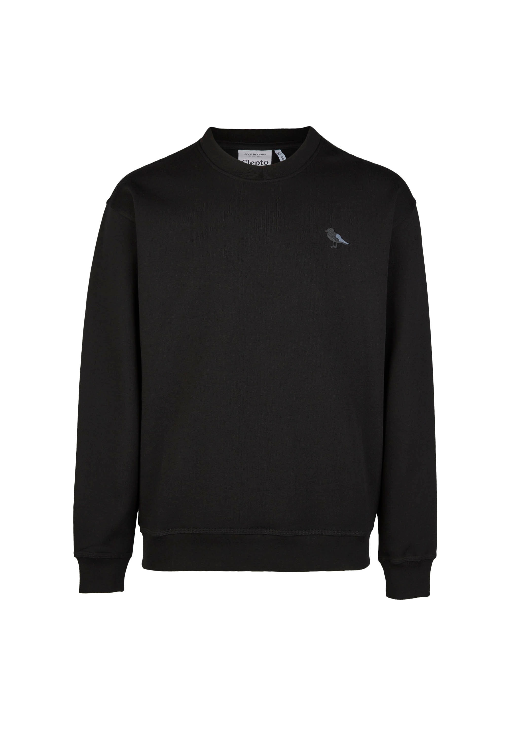 Cleptomanicx Sweatshirt »Embro Gull Mono«, mit schöner Stickerei