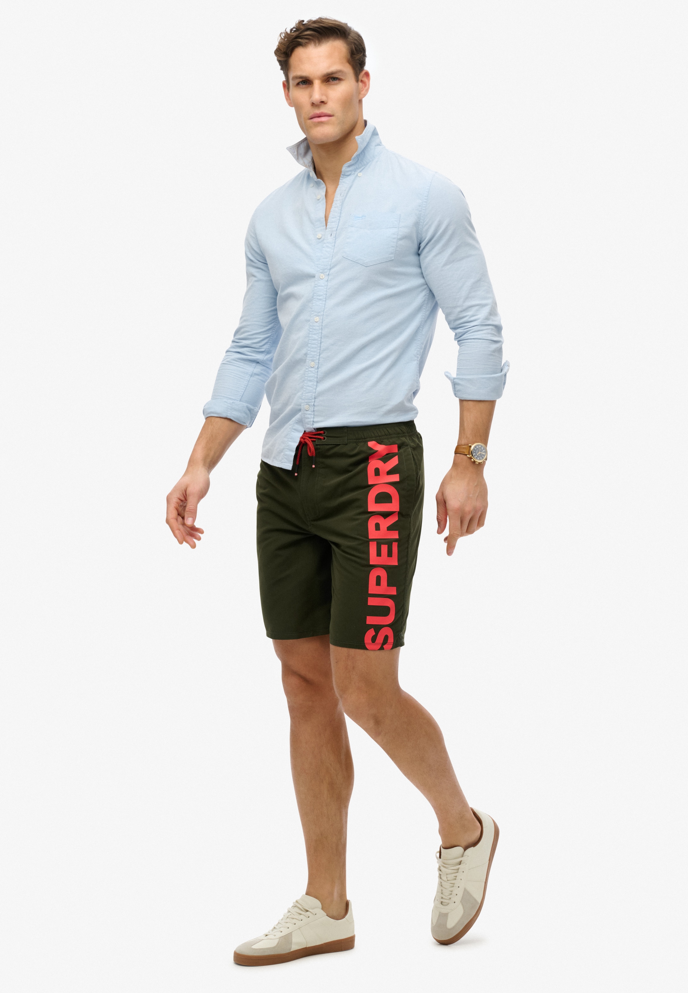 Superdry Badeshorts »CLASSIC 19 LOGO BOARDSHORT«