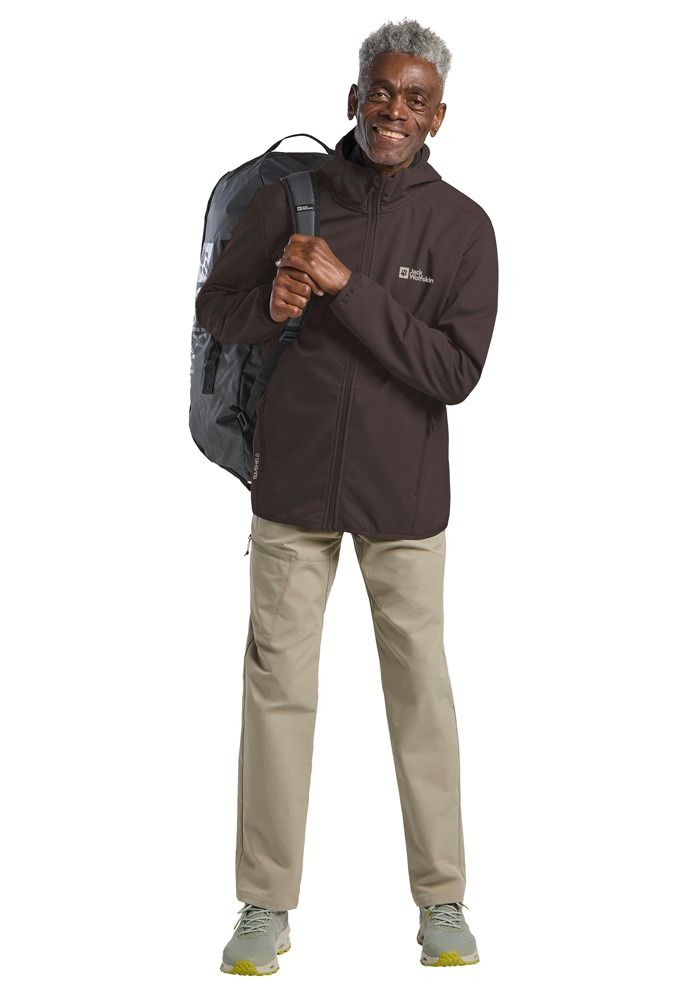 Thumbnail - Jack Wolfskin Softshelljacke "BORNBERG HOODY M" mit Kapuze