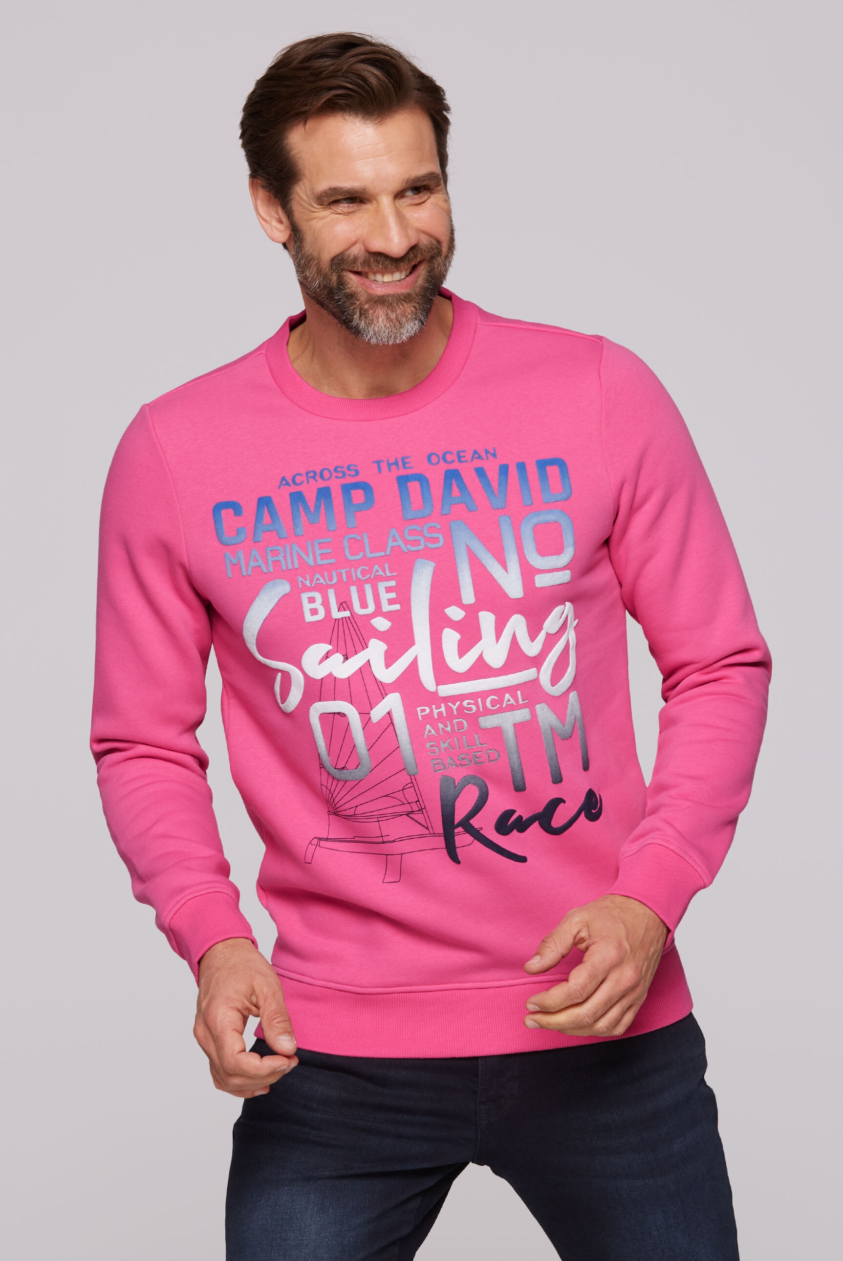 CAMP DAVID Sweater, mit weicher Innenseite günstig online kaufen