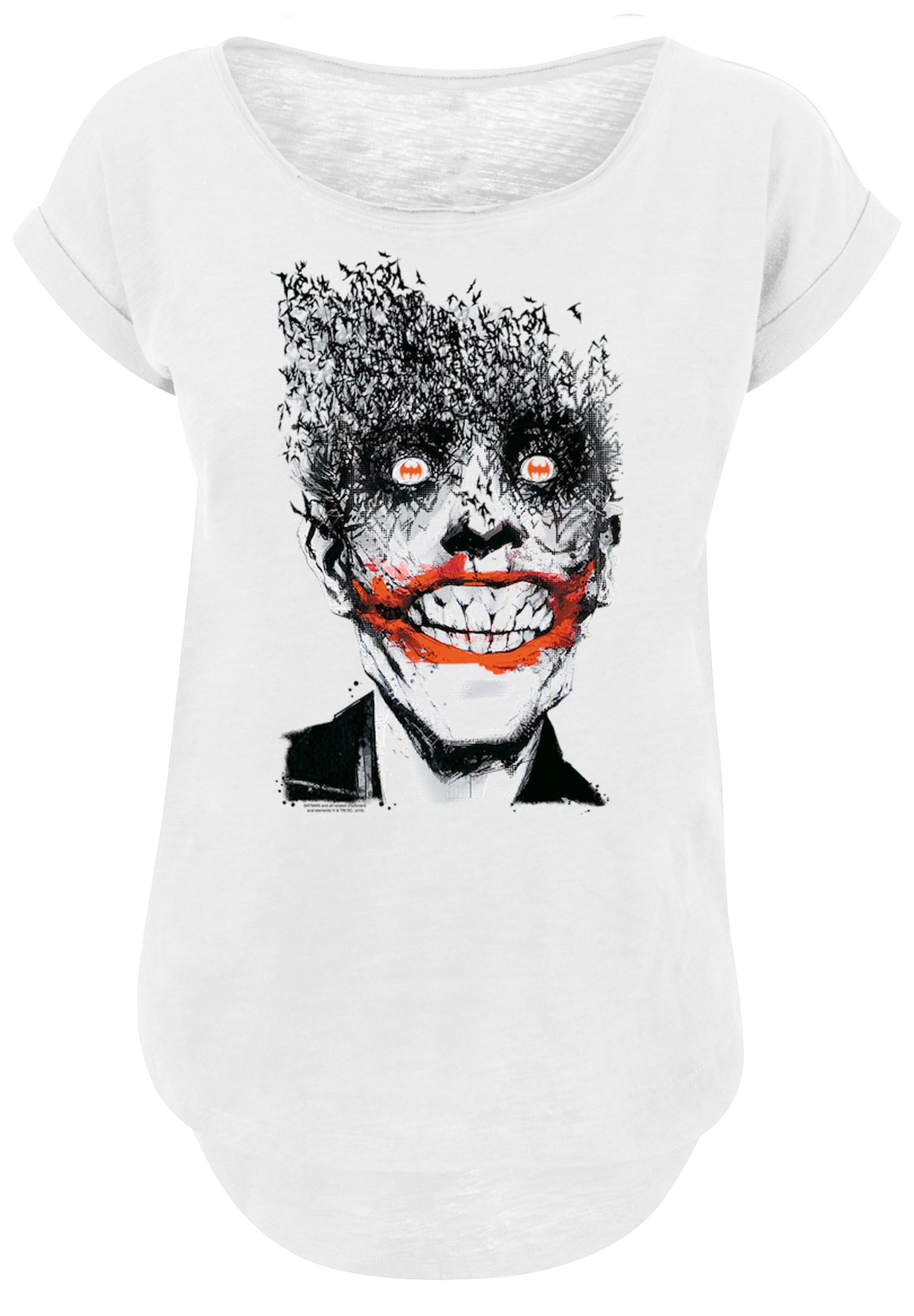 F4NT4STIC T-Shirt »Batman The bestellen Bats«, Joker BAUR | Damen,Premium Longshirt,Bedruckt Merch,Lang