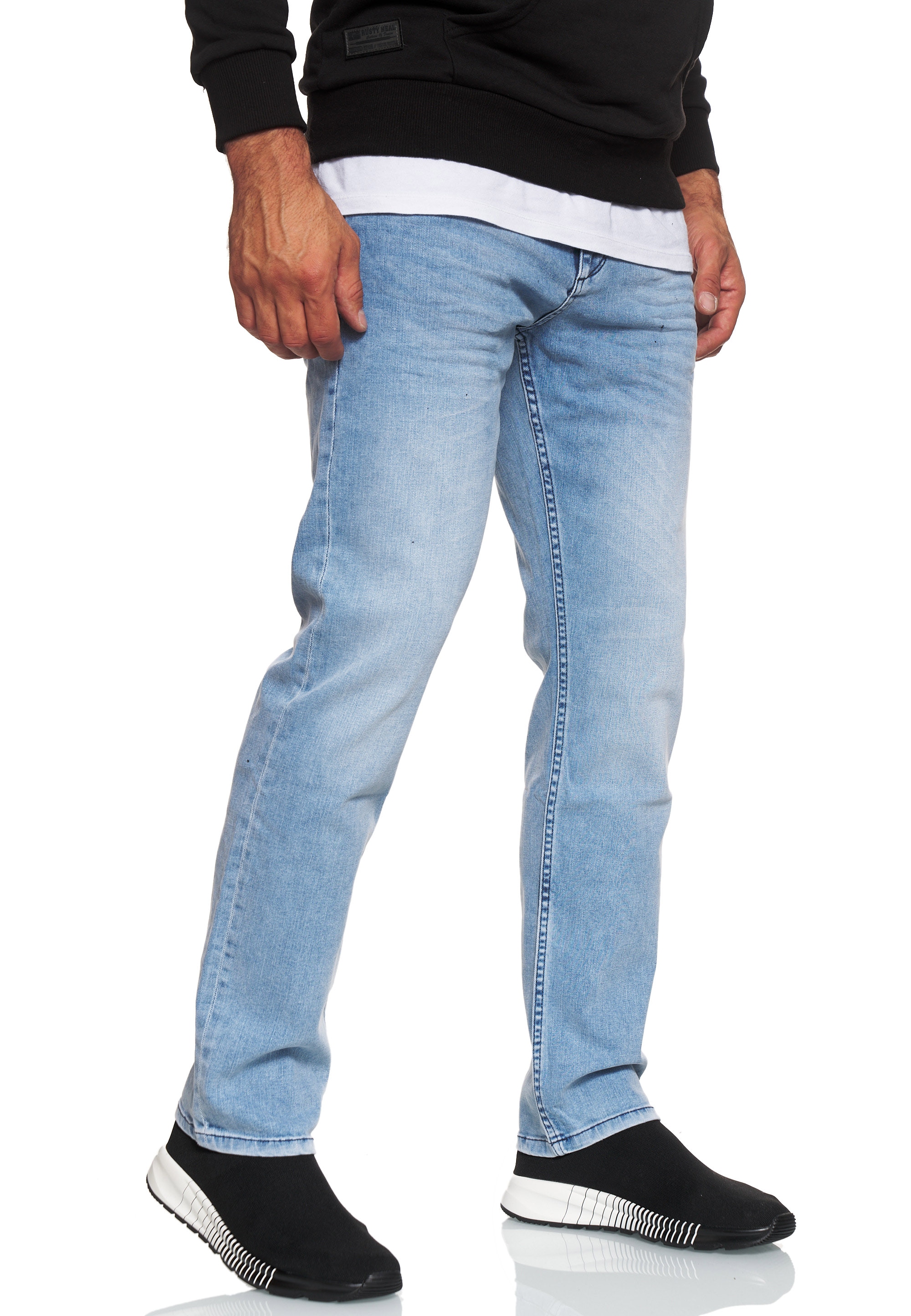 Rusty Neal Straight-Jeans, im klassischen 5-Pocket-Design