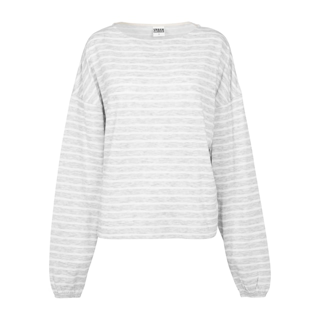 URBAN CLASSICS Sweater »Damen Ladies Oversize Stripe Pullover«, (1 tlg.)  bestellen | BAUR