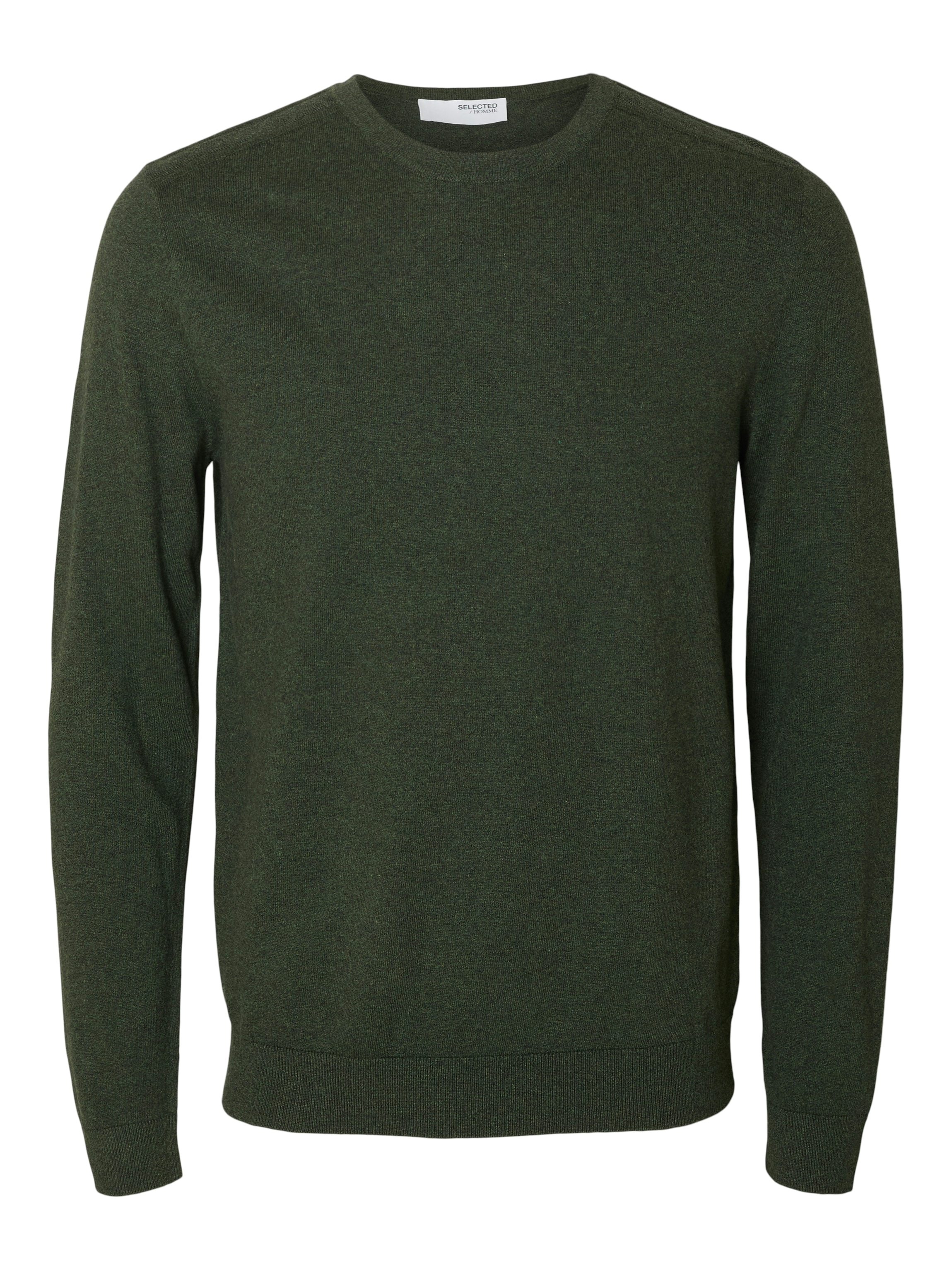 SELECTED HOMME Strickpullover »SLHBERG CREW NECK NOOS«