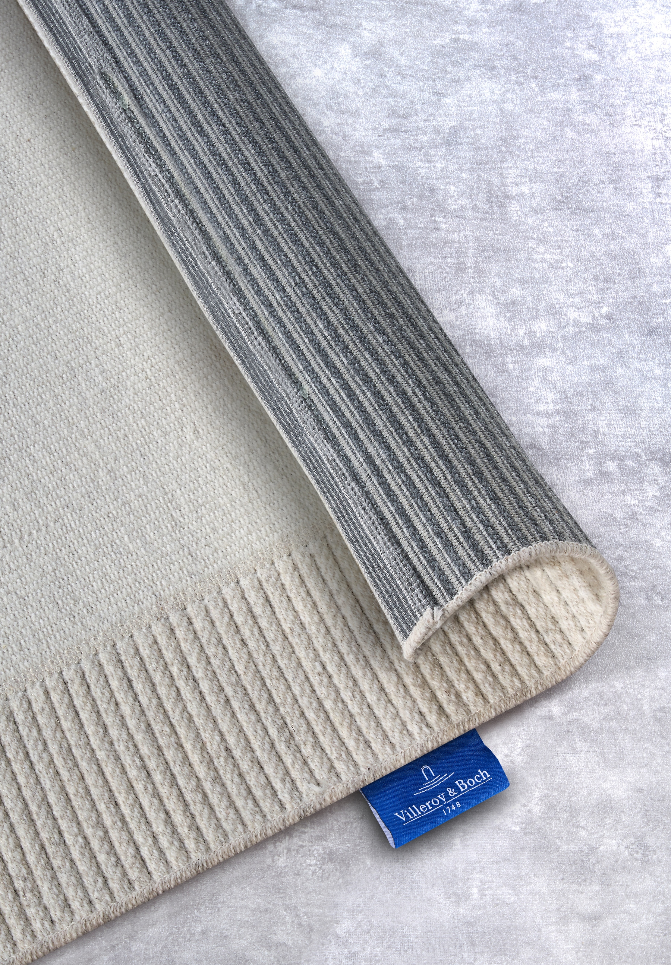 Villeroy & Boch Wollteppich »Johann«, rechteckig, 5 mm Höhe, Schurwolle, Wolle, Natur, Wohnzimmer, Schlafzimmer, Boho, Skandi