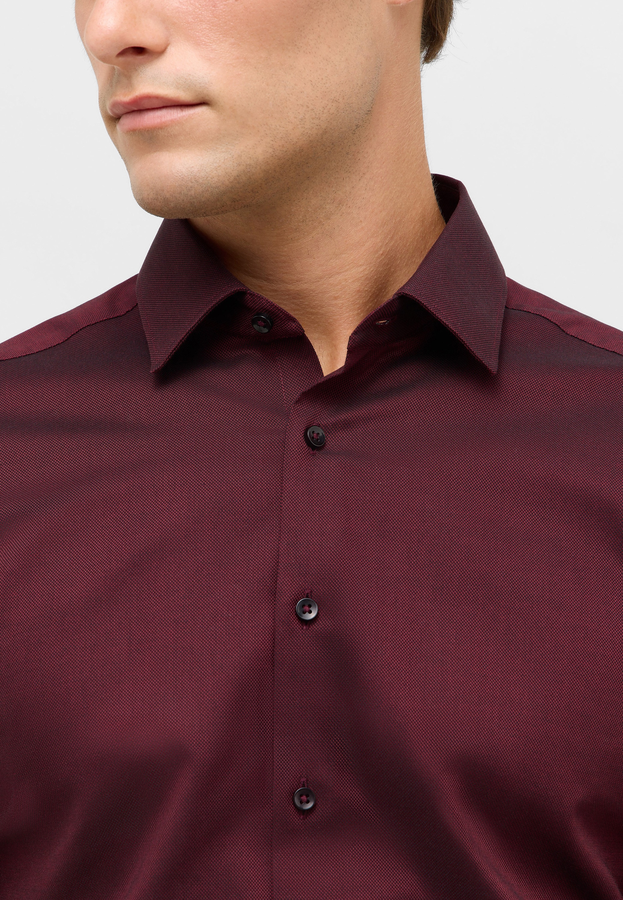 Eterna Langarmhemd »SLIM FIT«, NON IRON (bügelfrei)