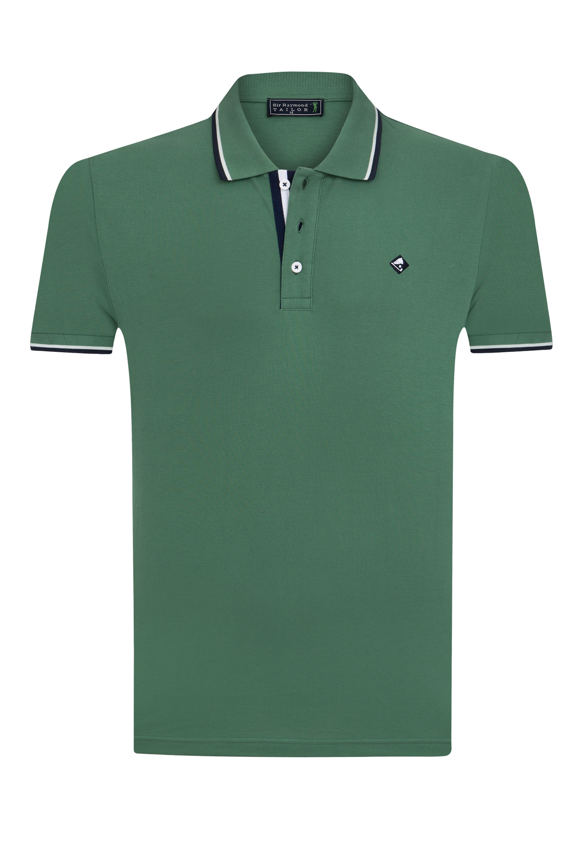 SIR RAYMOND TAILOR Poloshirt, mit klassischem Kragen und kurzer Knopfleiste