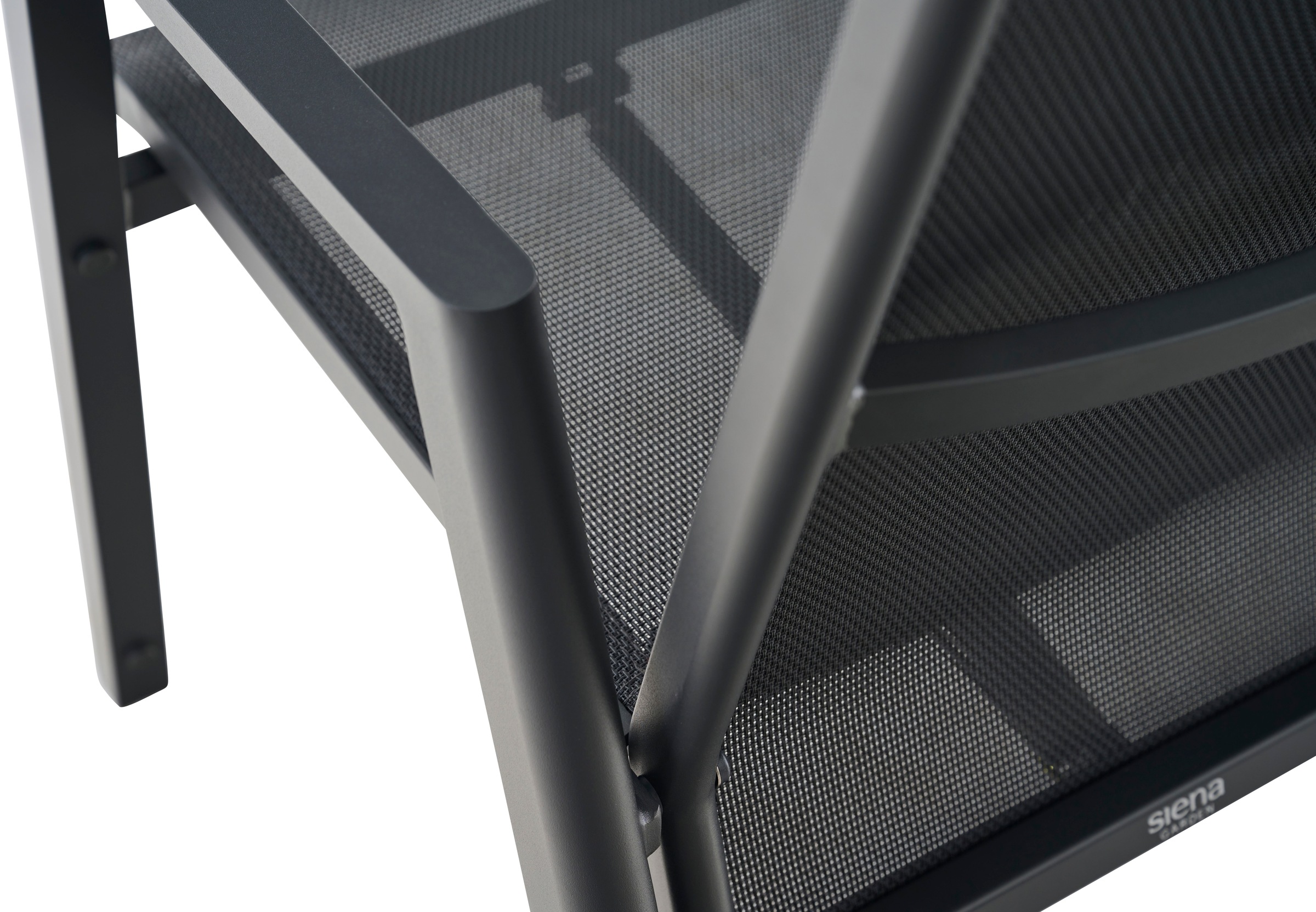 Siena Garden Gartensessel »BOLOGNA Move Sessel, anthrazit« Aluminiumgestell, Ranotex® Bezug