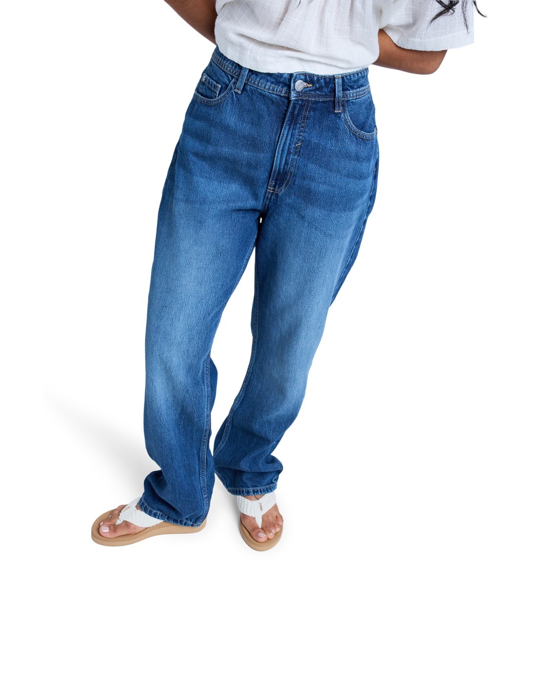 Roxy Relax-fit-Jeans "London Aqua Mirage" günstig online kaufen