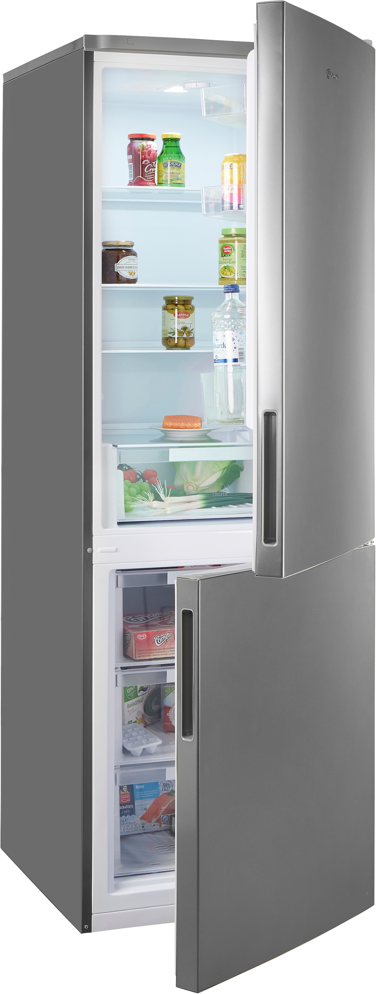 BAUKNECHT Kühl-/Gefrierkombination »KGL 1850 IN« 185,2 cm hoch 59,5 cm breit