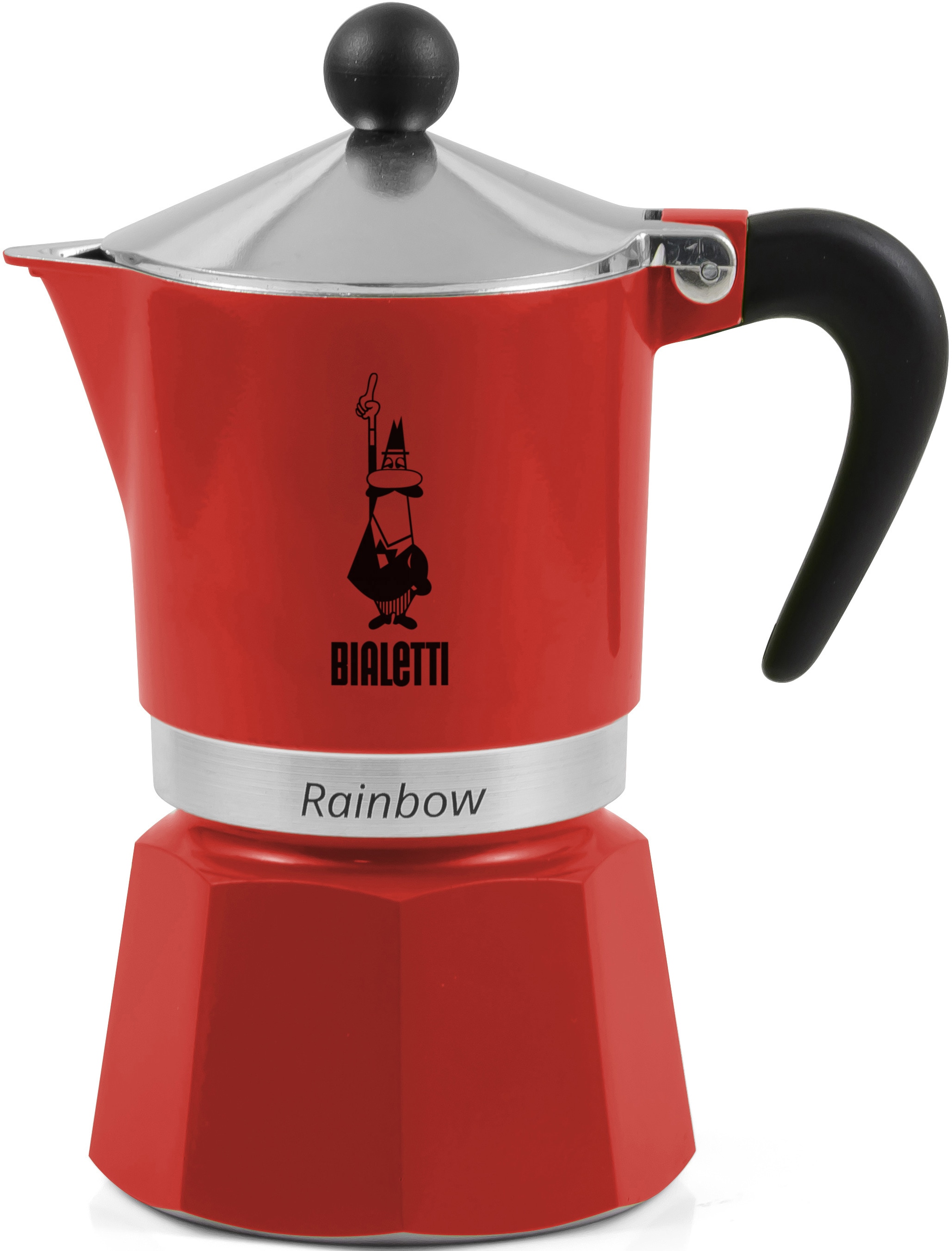 BIALETTI Espressokocher "Rainbow", 0,06 l Kaffeekanne, Aluminium