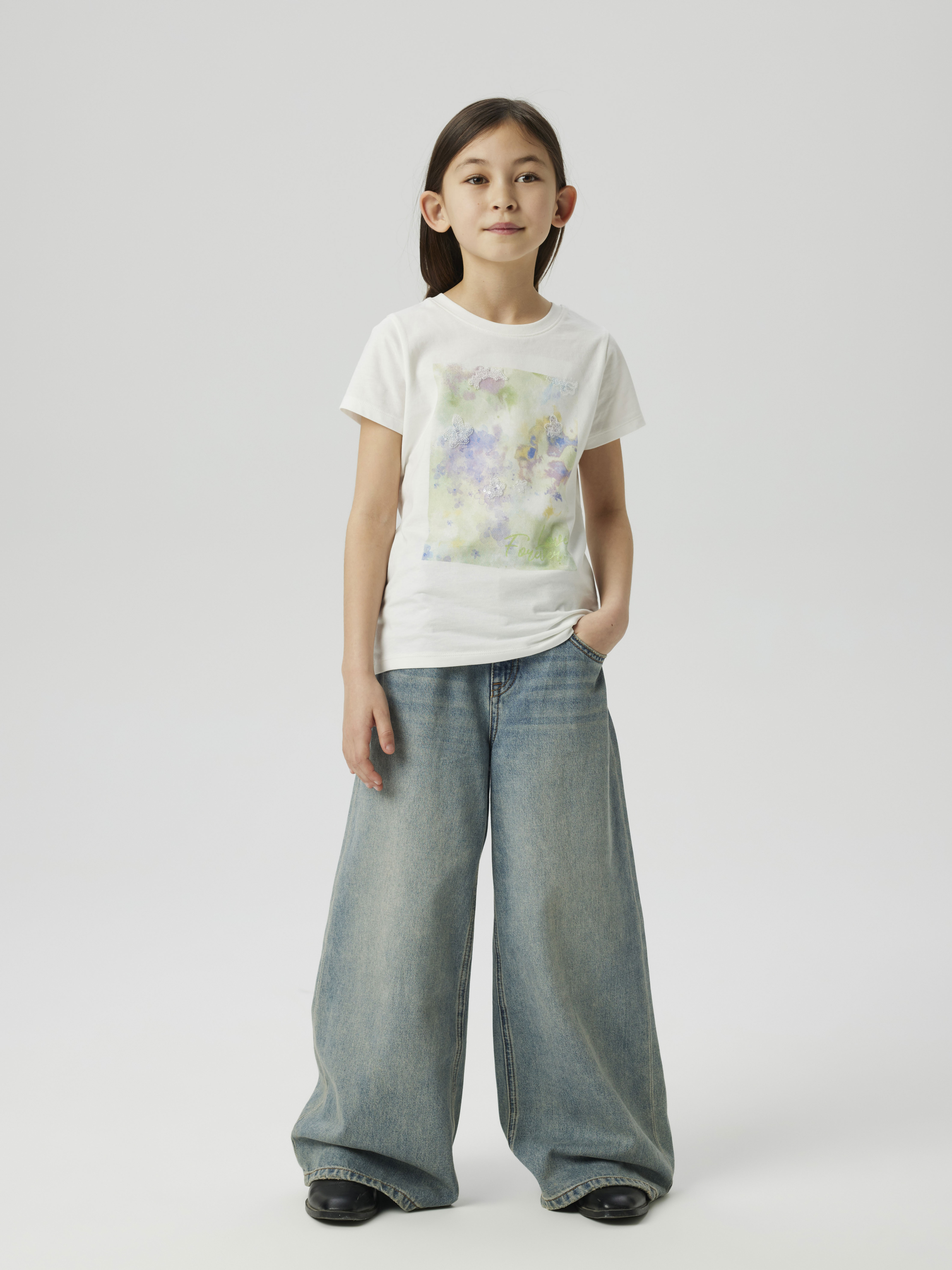 Thumbnail - Name It Weite Jeans "NKFBELLA SKATER XWIDE JEANS 3111-ZA NOOS"