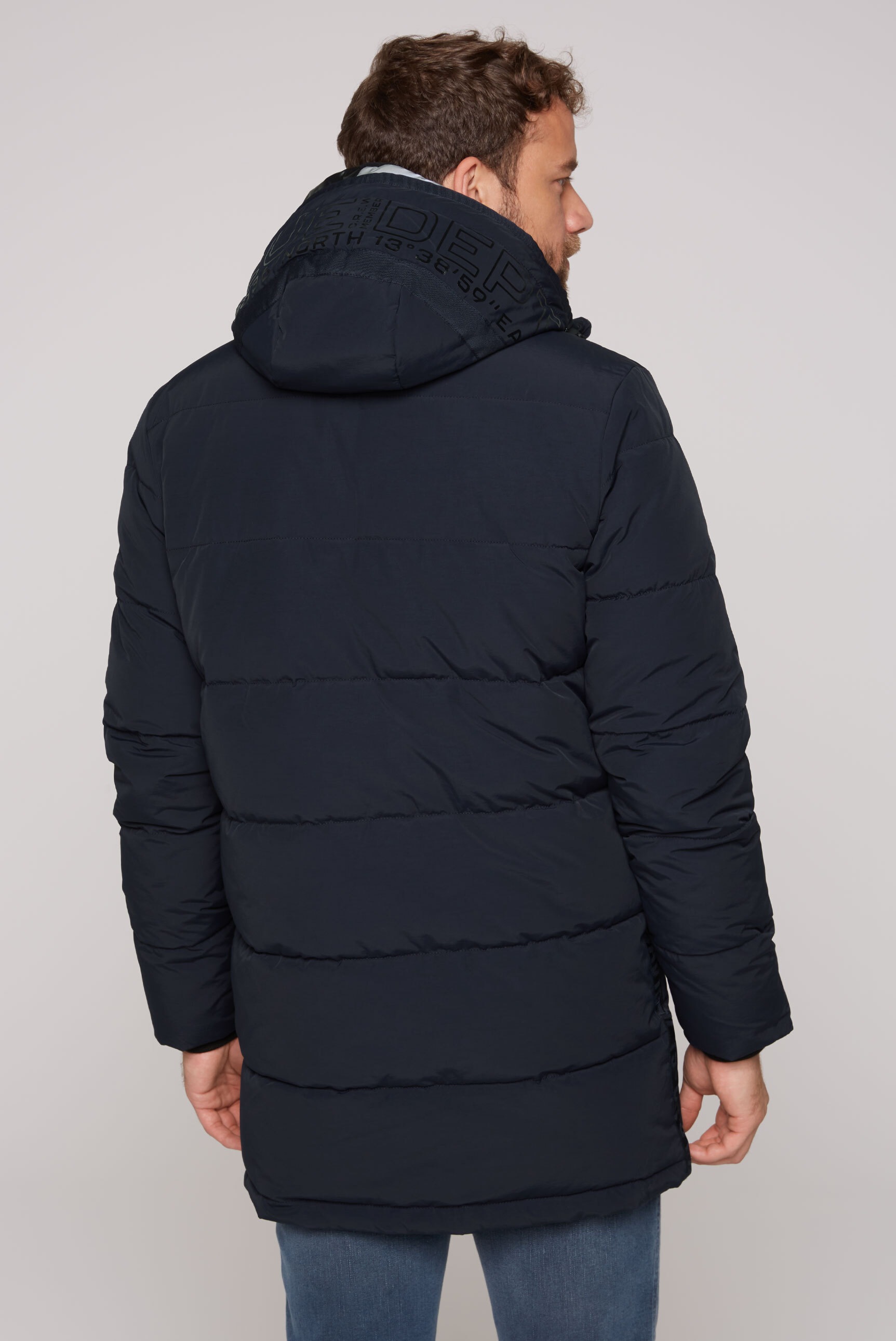CAMP DAVID Langjacke, mit Kapuze, mit Windbreaker-Bündchen
