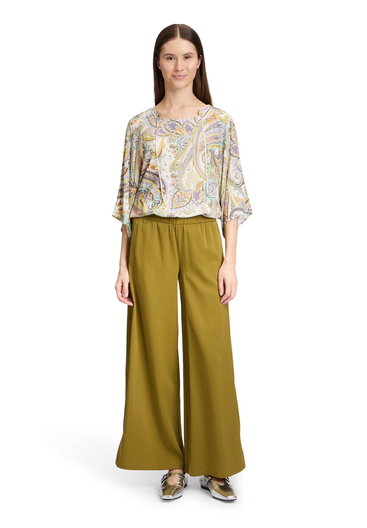 Cartoon Schlupfbluse »Cartoon Oversize-Bluse mit Muster«