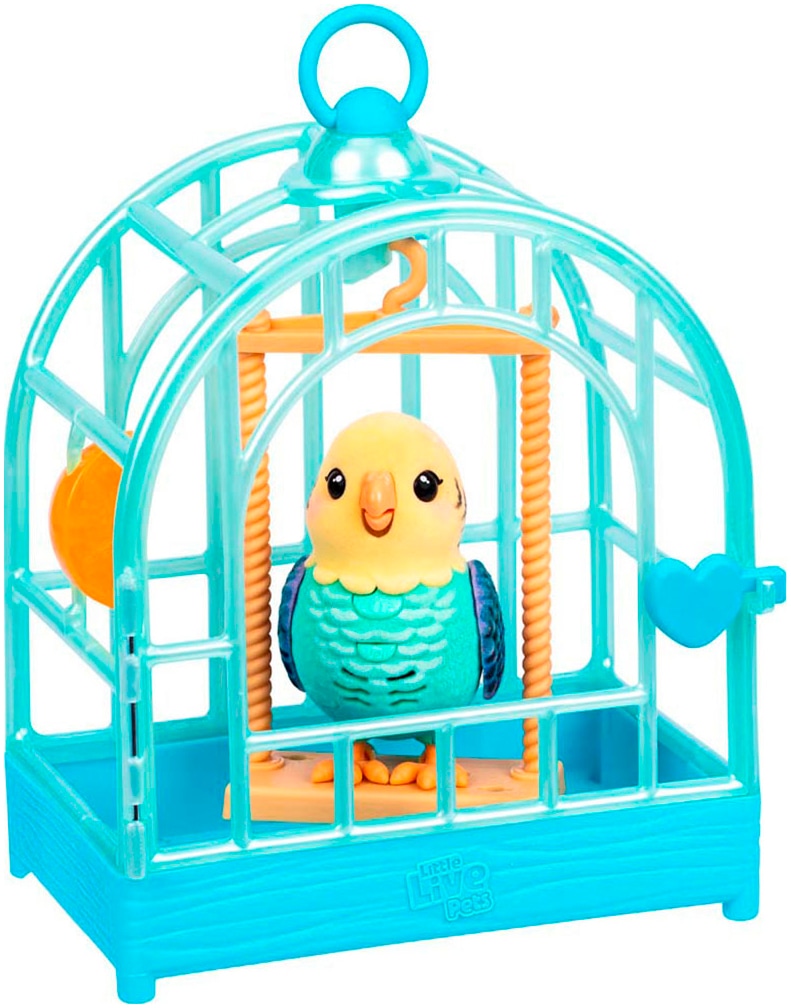 Moose Spielfigur »Little Live Pets, My Really Real Bird mit Vogelkäfig - Indie«