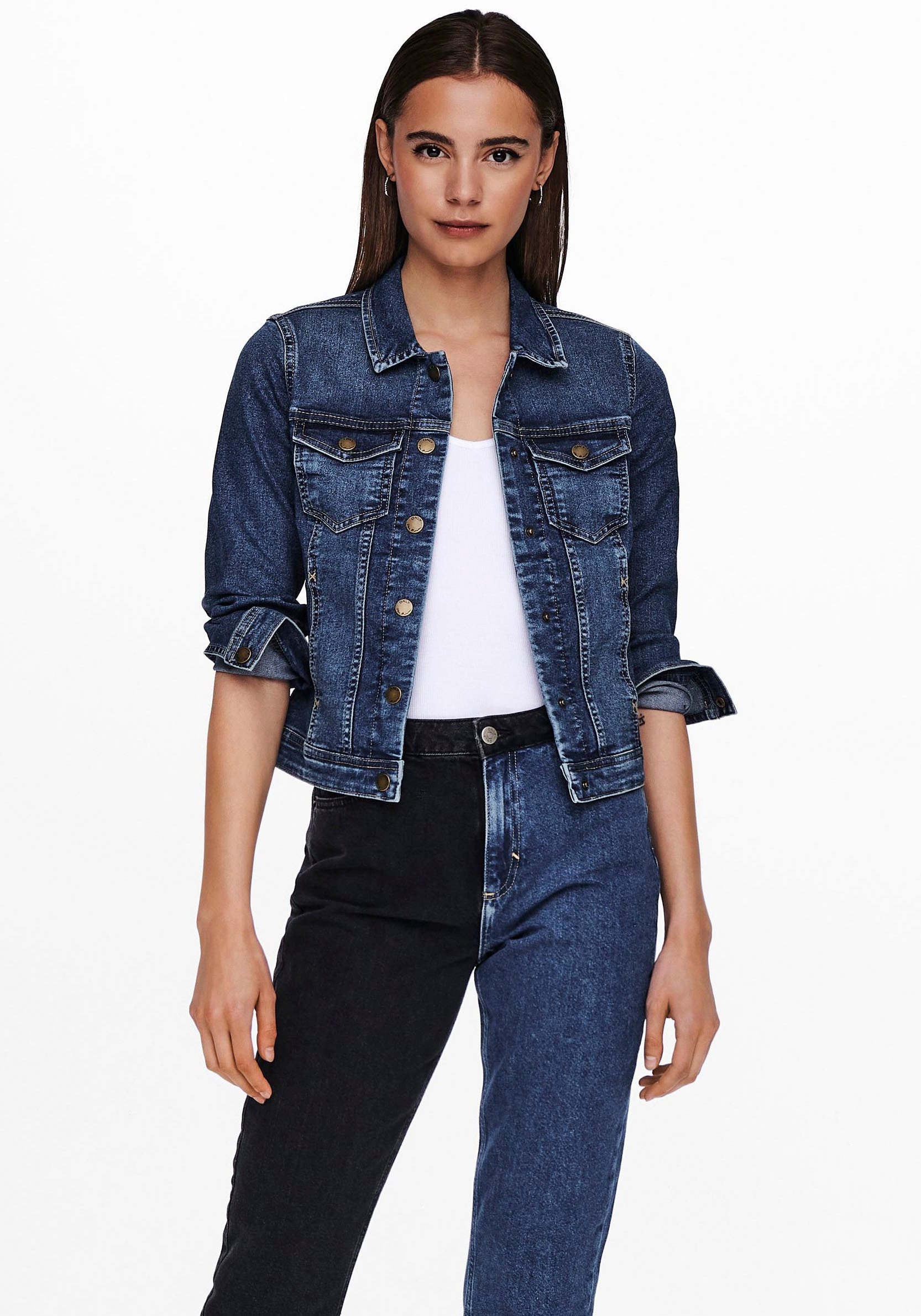ONLY Jeansjacke »ONLWESTA LS DNM JACKET CC ...