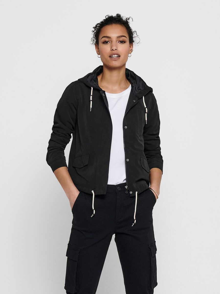 ONLY Parka "ONLSKYLAR HOOD SPRING JACKET CC OTW", mit Kapuze, mit günstig online kaufen