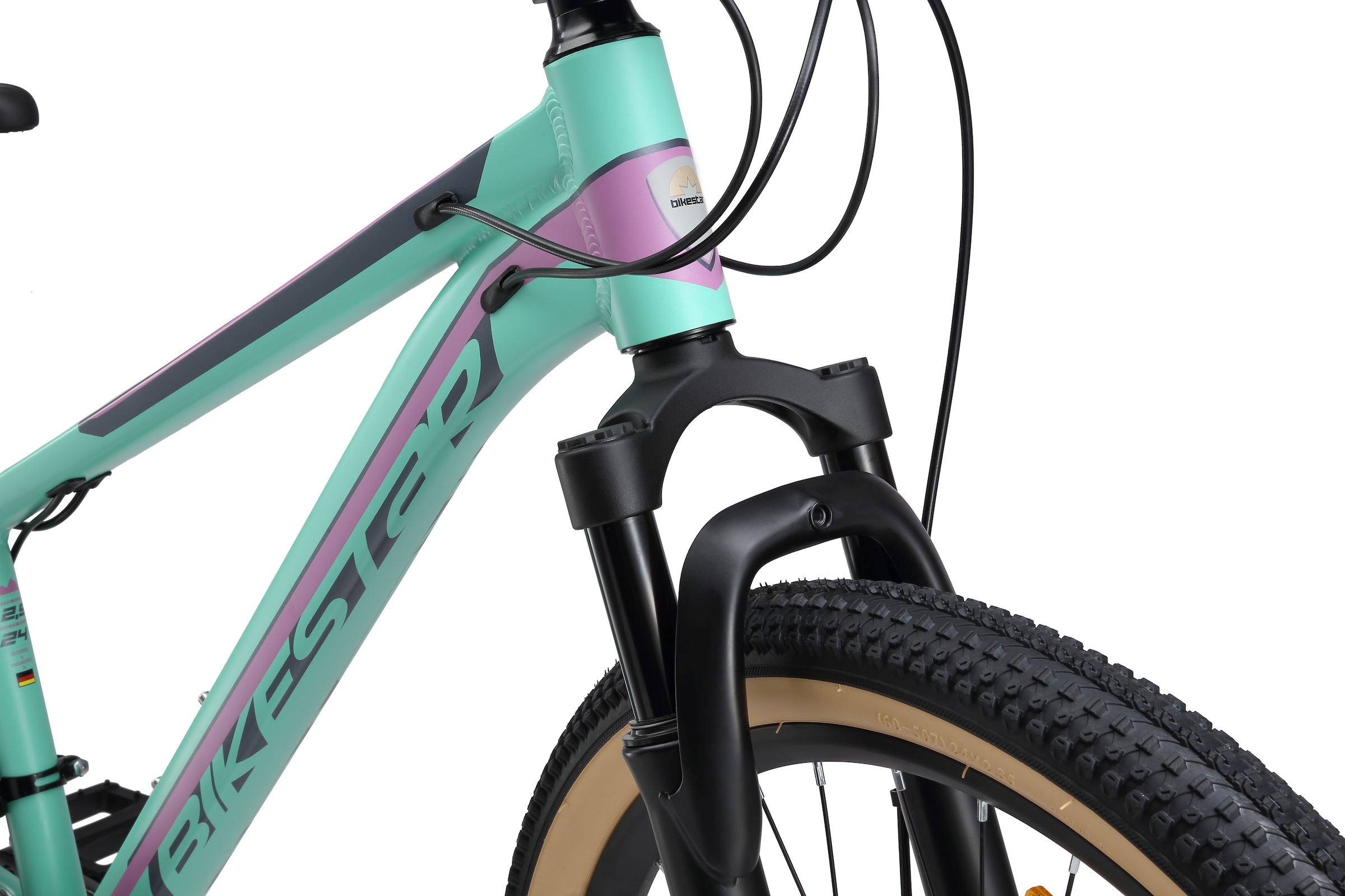 Bikestar Jugendfahrrad, 21 Gang, Shimano, RD-TY21 Schaltwerk, Kettenschaltung