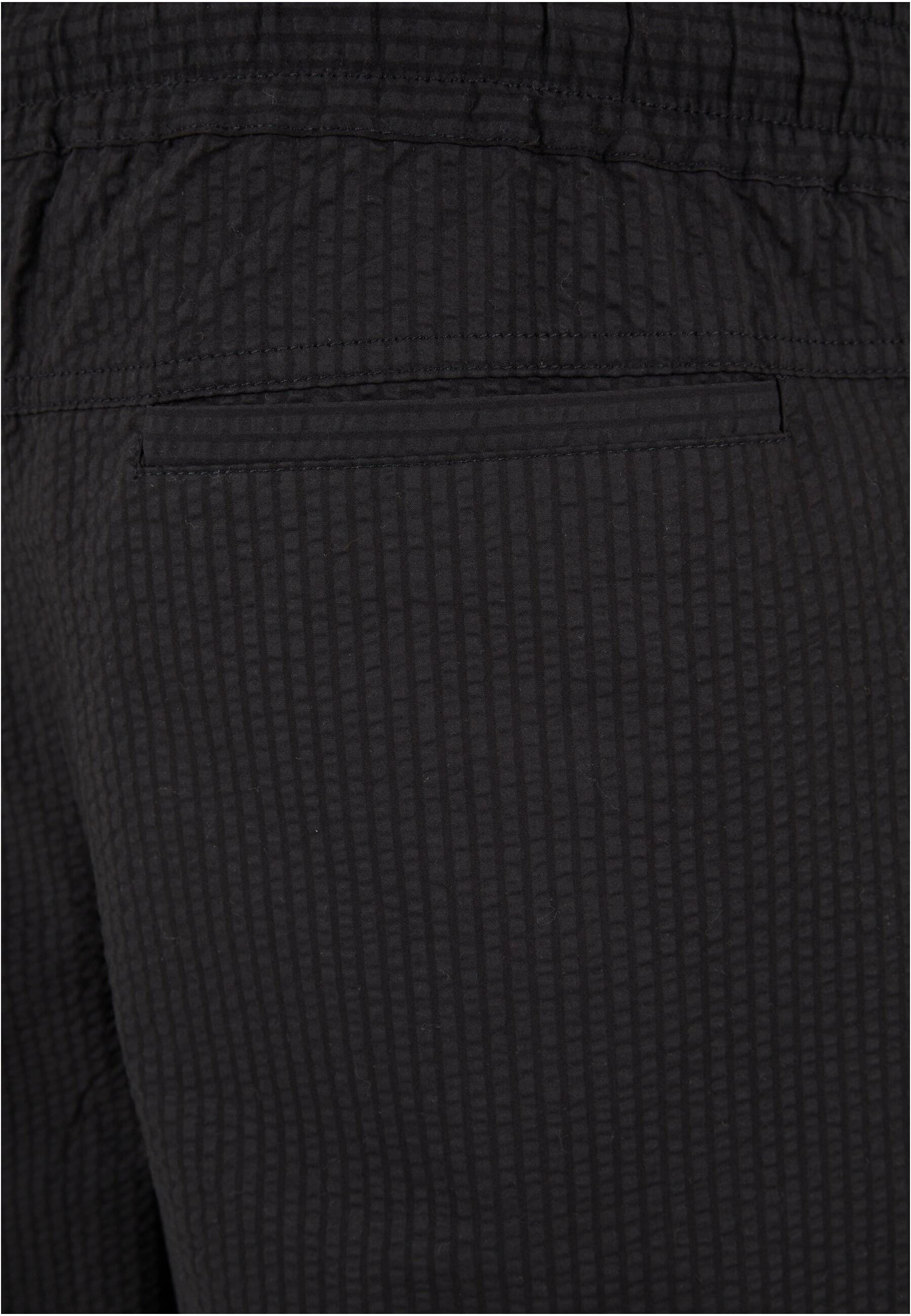 URBAN CLASSICS Shorts »Urban Classics Herren Basic Seersucker Shorts«, (1 tlg.)
