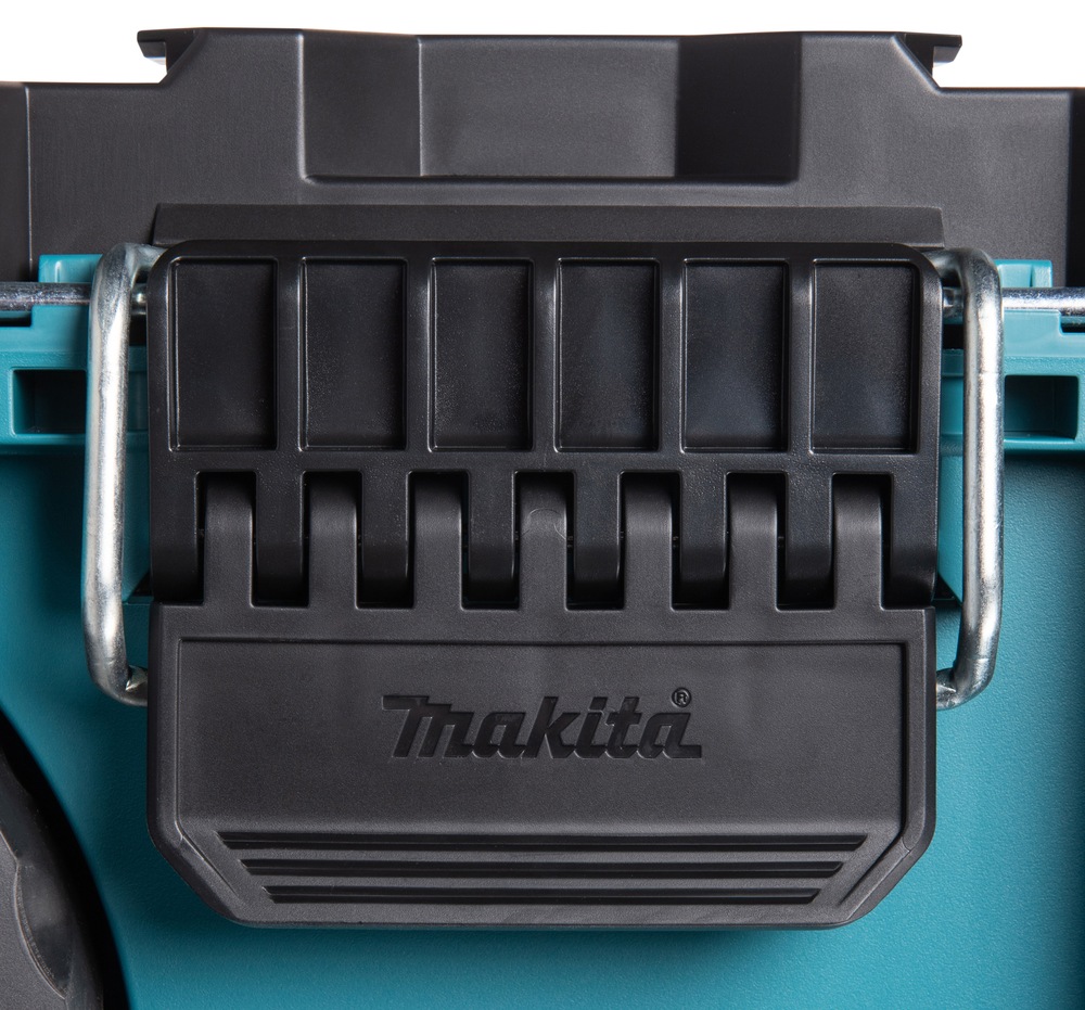 Makita Werkzeugtrolley »MAKTRAK  L »P-91001« max. 113 kg, 81,9 L, 23 cm Ø Räder, Gecko-Grip« Effizientes Be- und Entladen mit dem MAKTRAK Koffer Sortiment