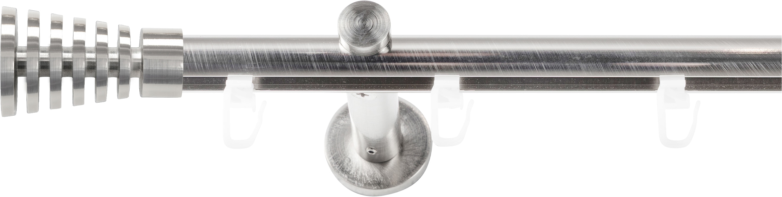 SN DECO GROUP Gardinenstange Ø 19 mm 1 läufig-läufig Fixmaß;kürzbar