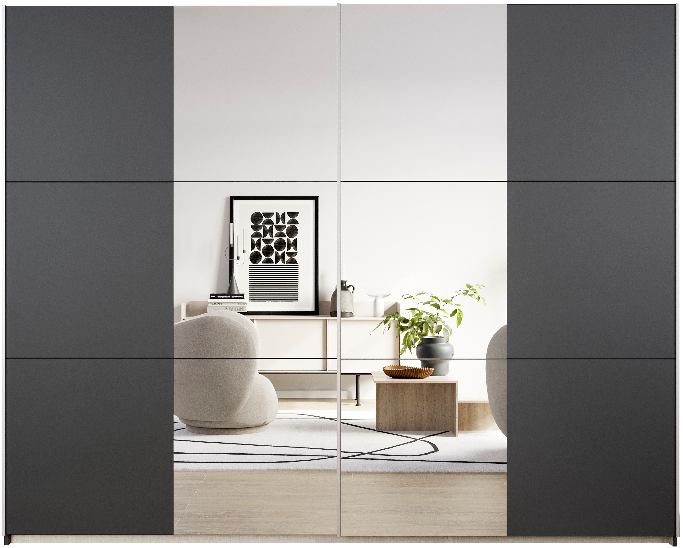 rauch Kleiderschrank "Kleiderschrank Drehtürenschrank Schrank Garderobe KRO günstig online kaufen