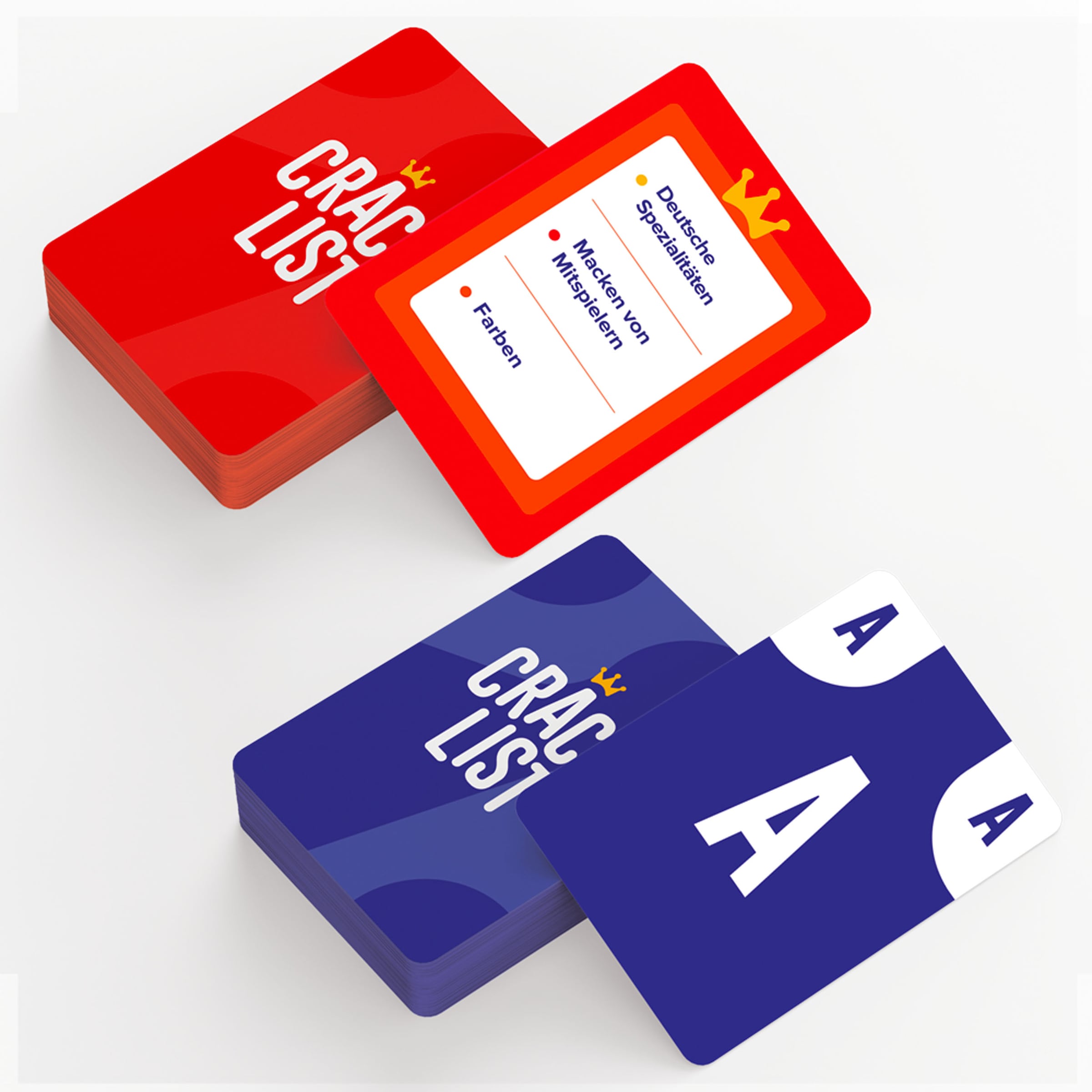 Spiel »Crack List«, Made in Europe