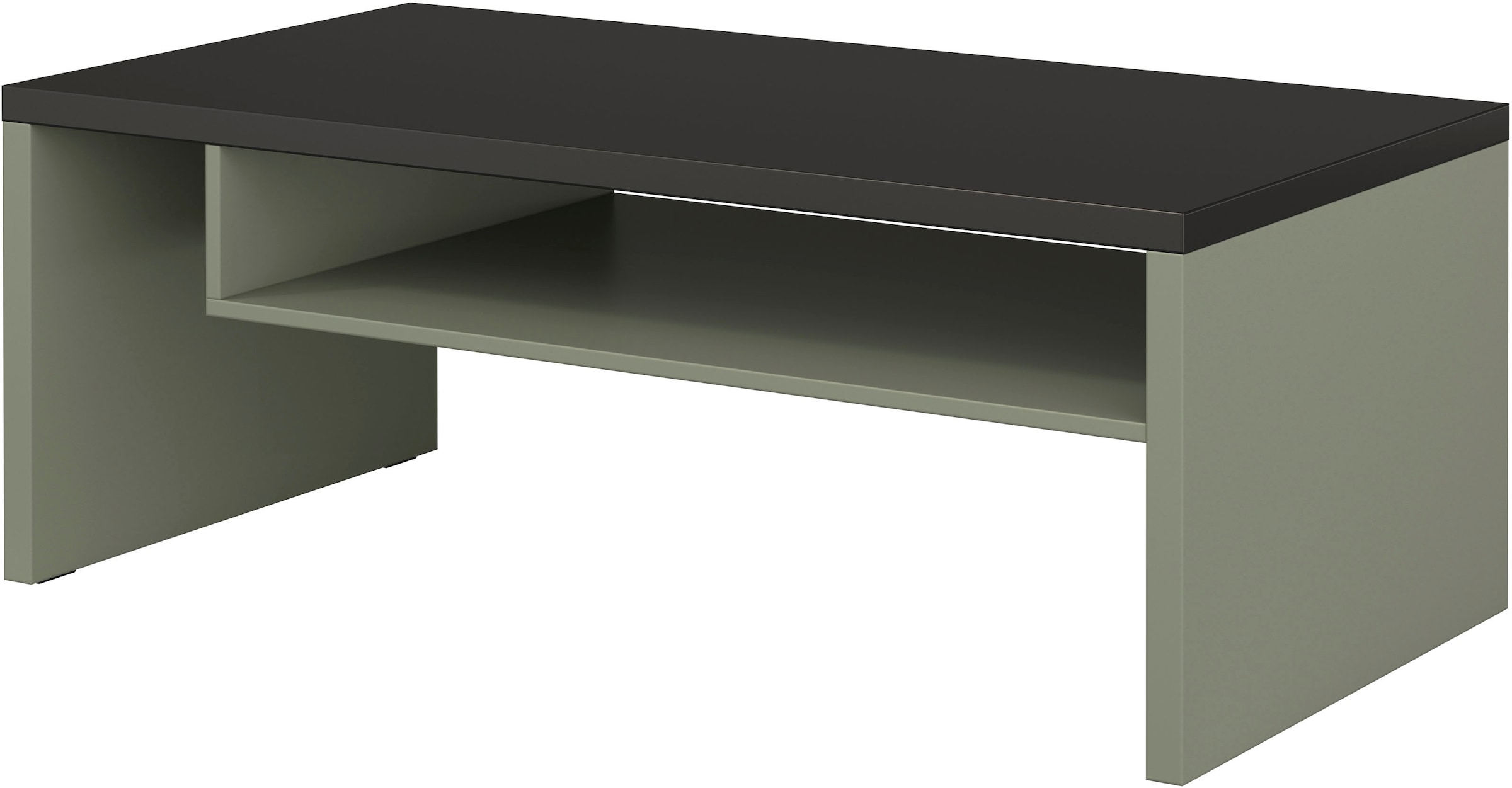 INOSIGN Couchtisch »Cross, Breite 120 cm, moderner Sofatisch für Wohnzimmer«, Tisch mit offenem Fachboden
