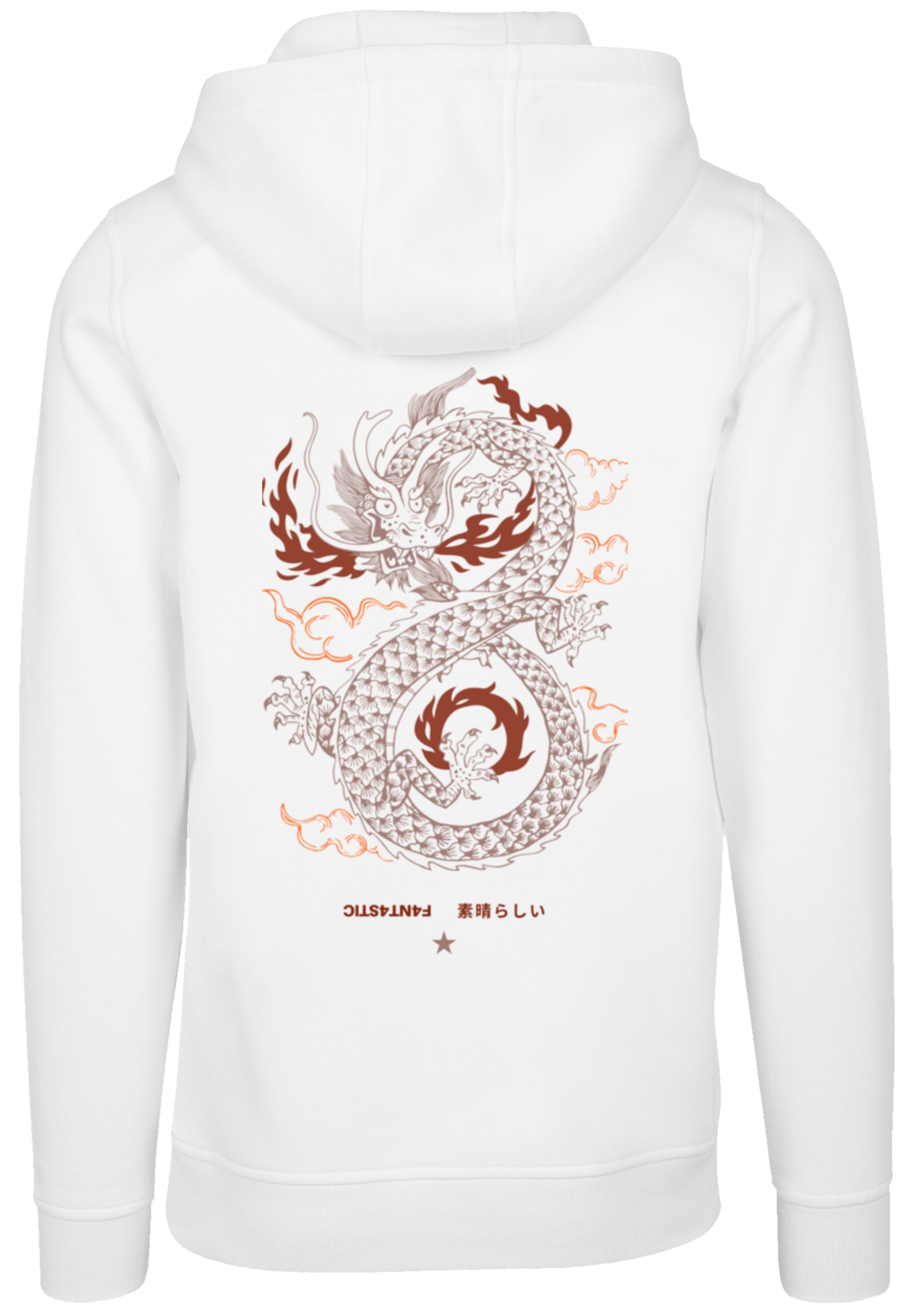 F4NT4STIC Kapuzenpullover »Dragon fire«, Print