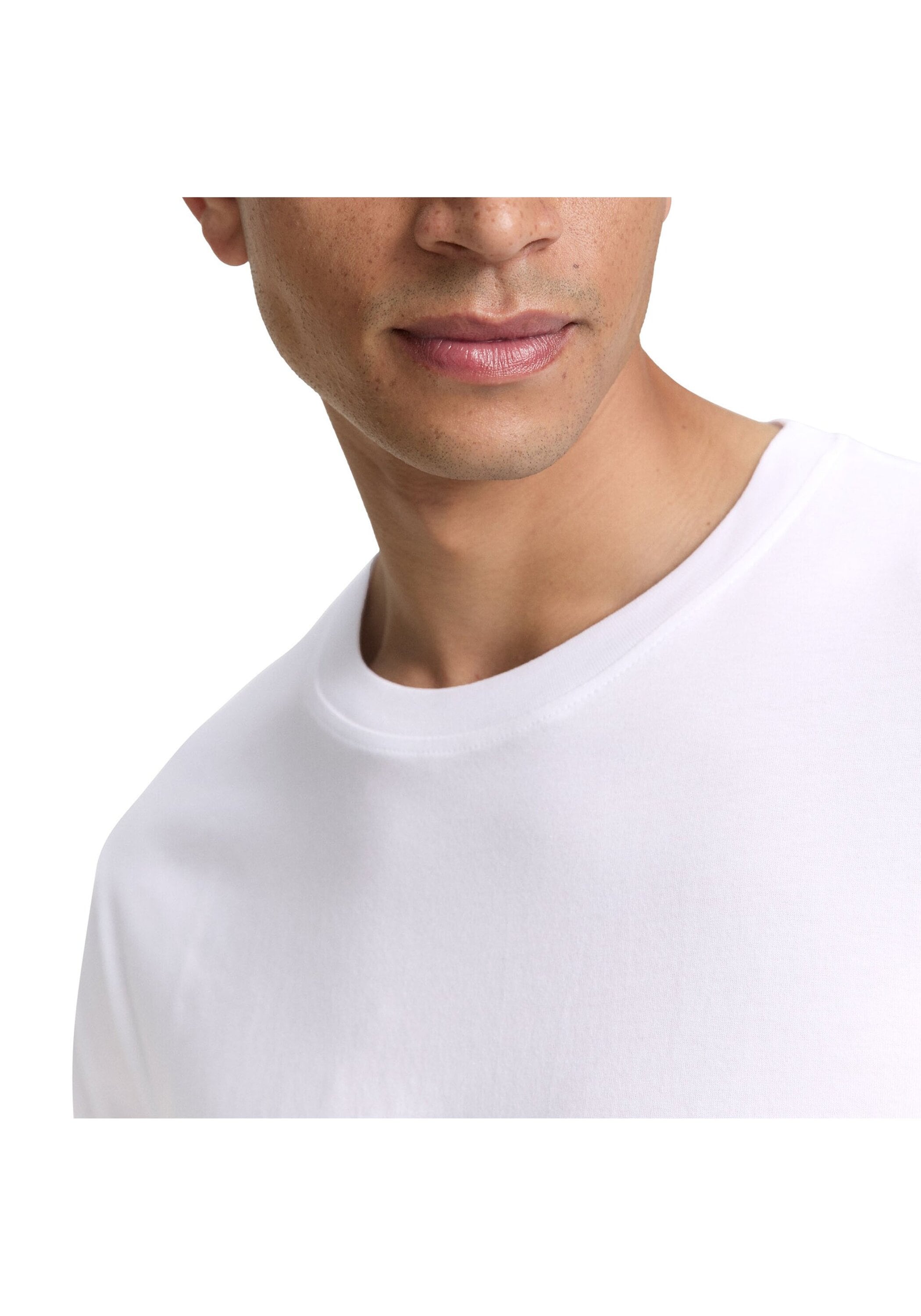 TOM TAILOR T-Shirt »T-Shirt Double Pack Crew Neck Tee 2er Pack« 2