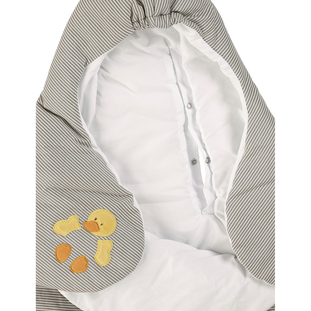 Sterntaler® Einschlagdecke »Edda Baby«, Baumwolle, Polyester, gestreift